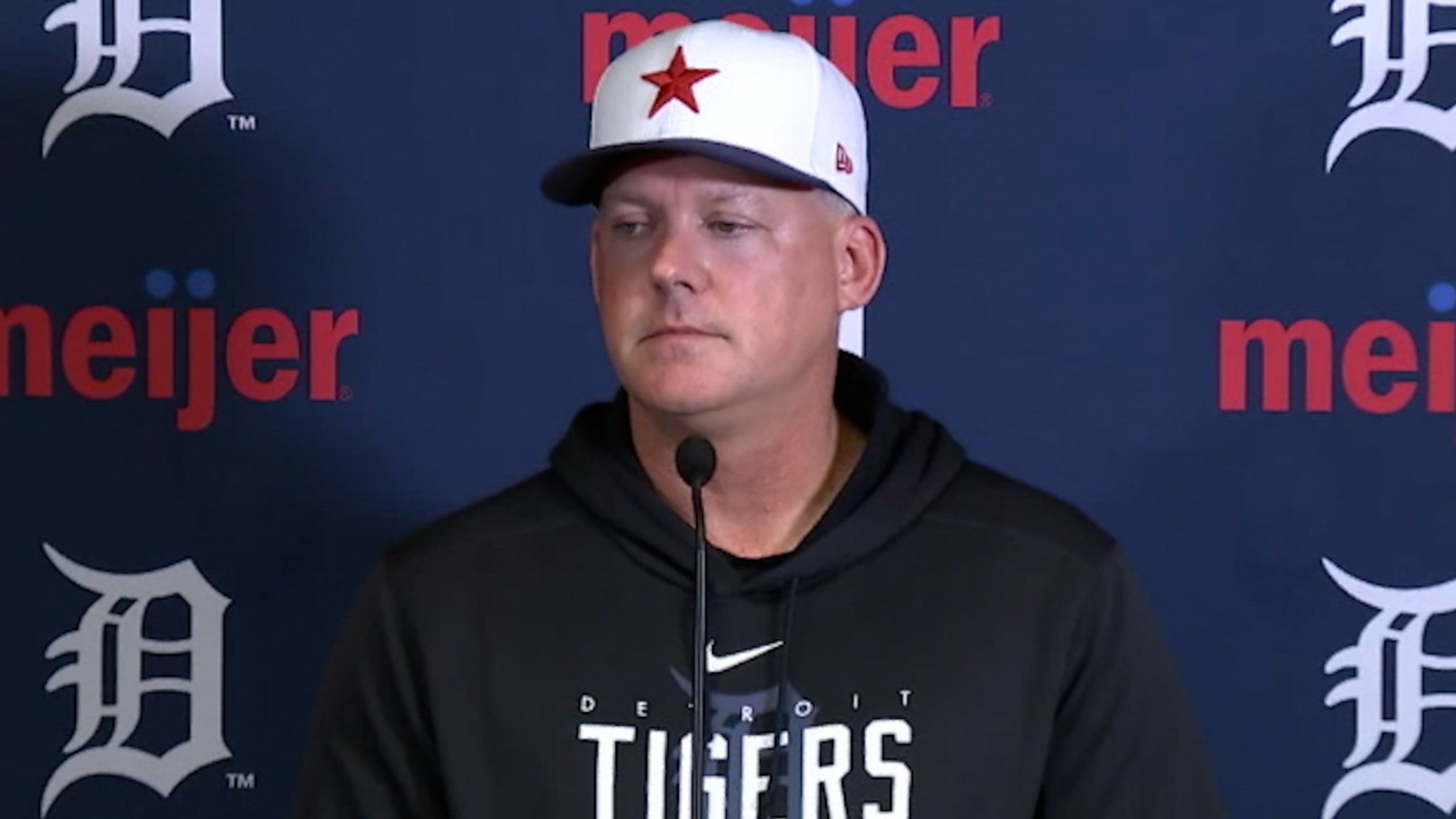 A.J. Hinch confident in Tigers' pitchers