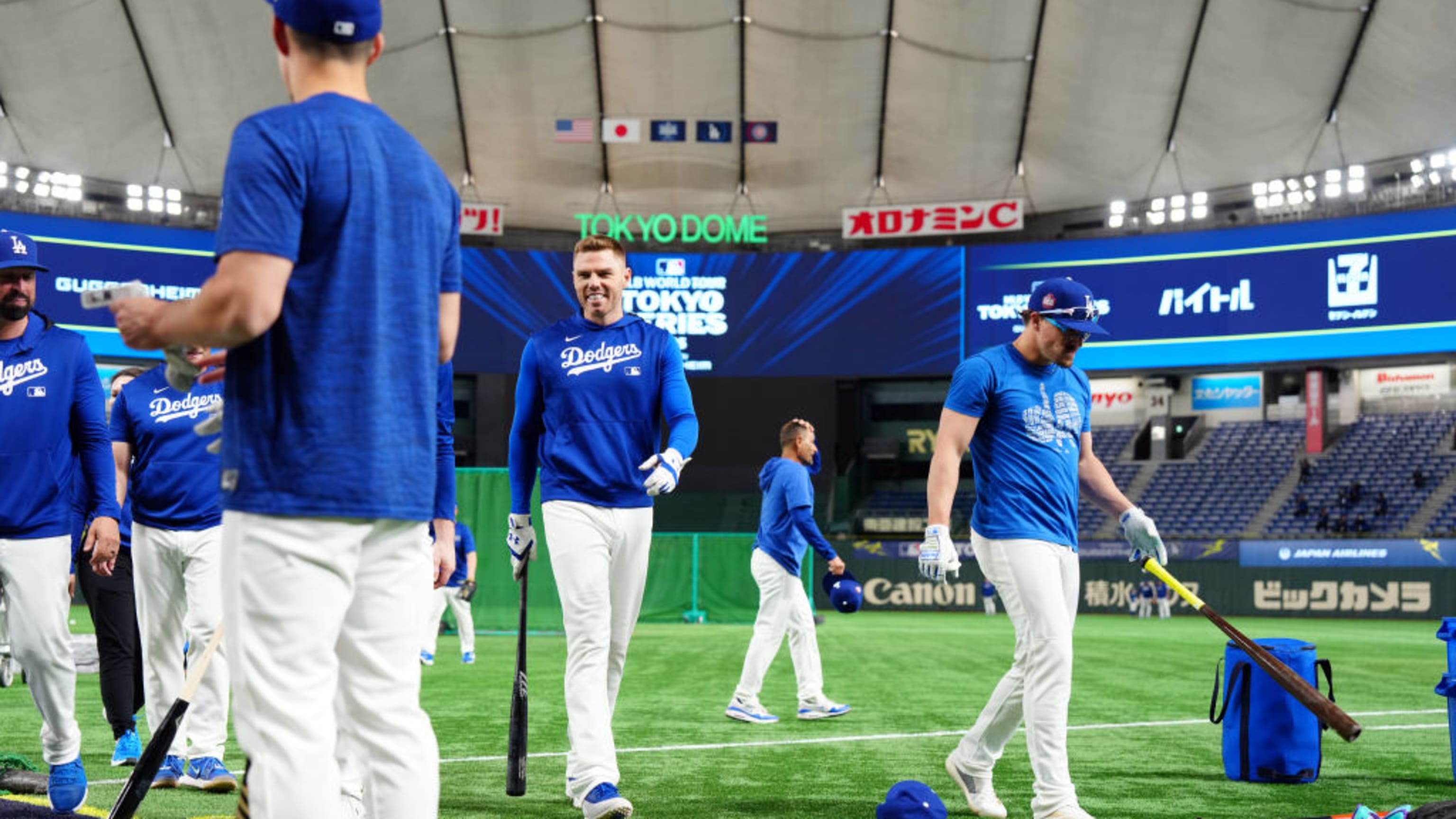 Dodgers prepare for Tokyo Series matchups