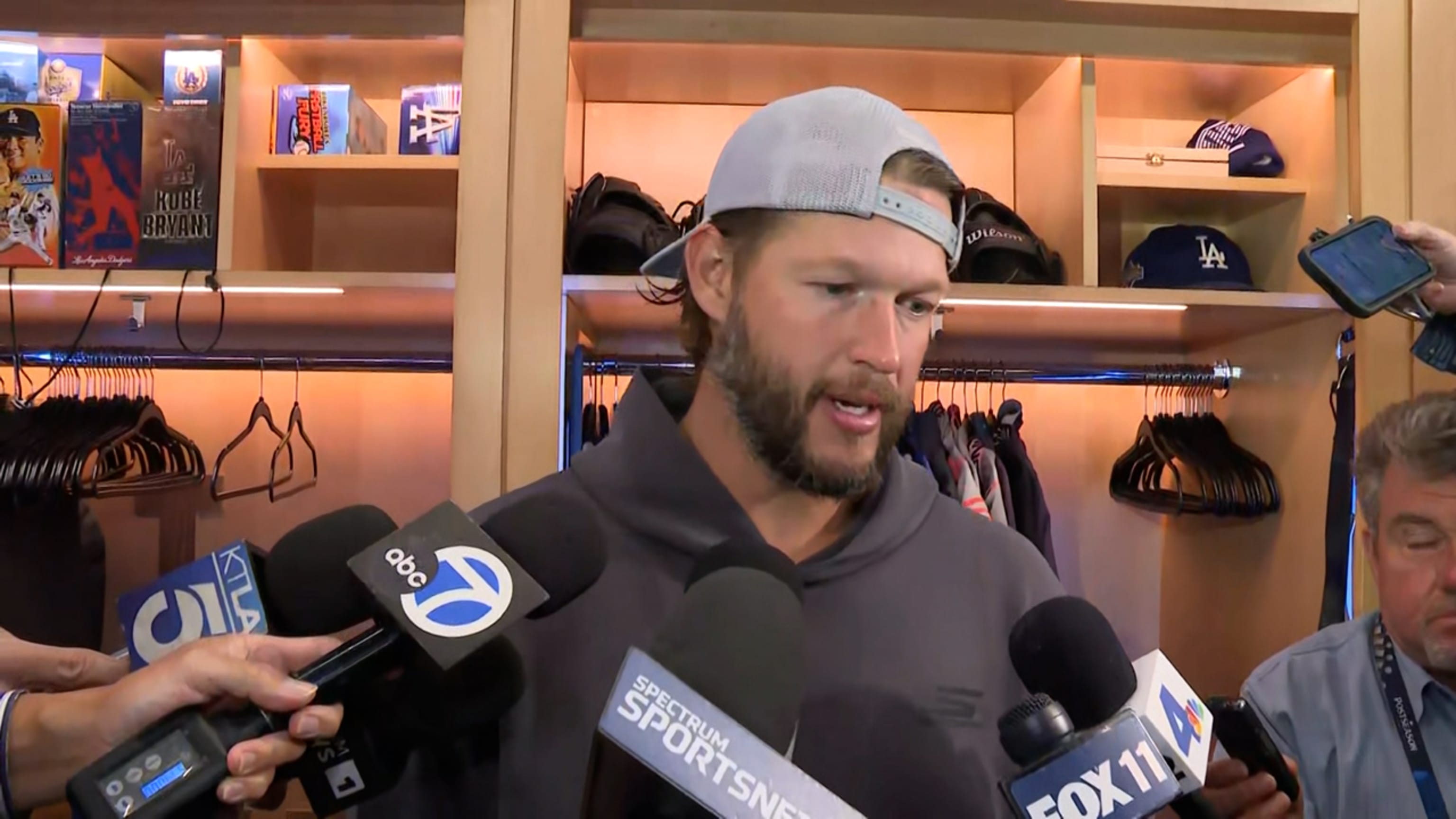 ドジャースのクレイトン・カーショウが2025NLCSのロースター入り