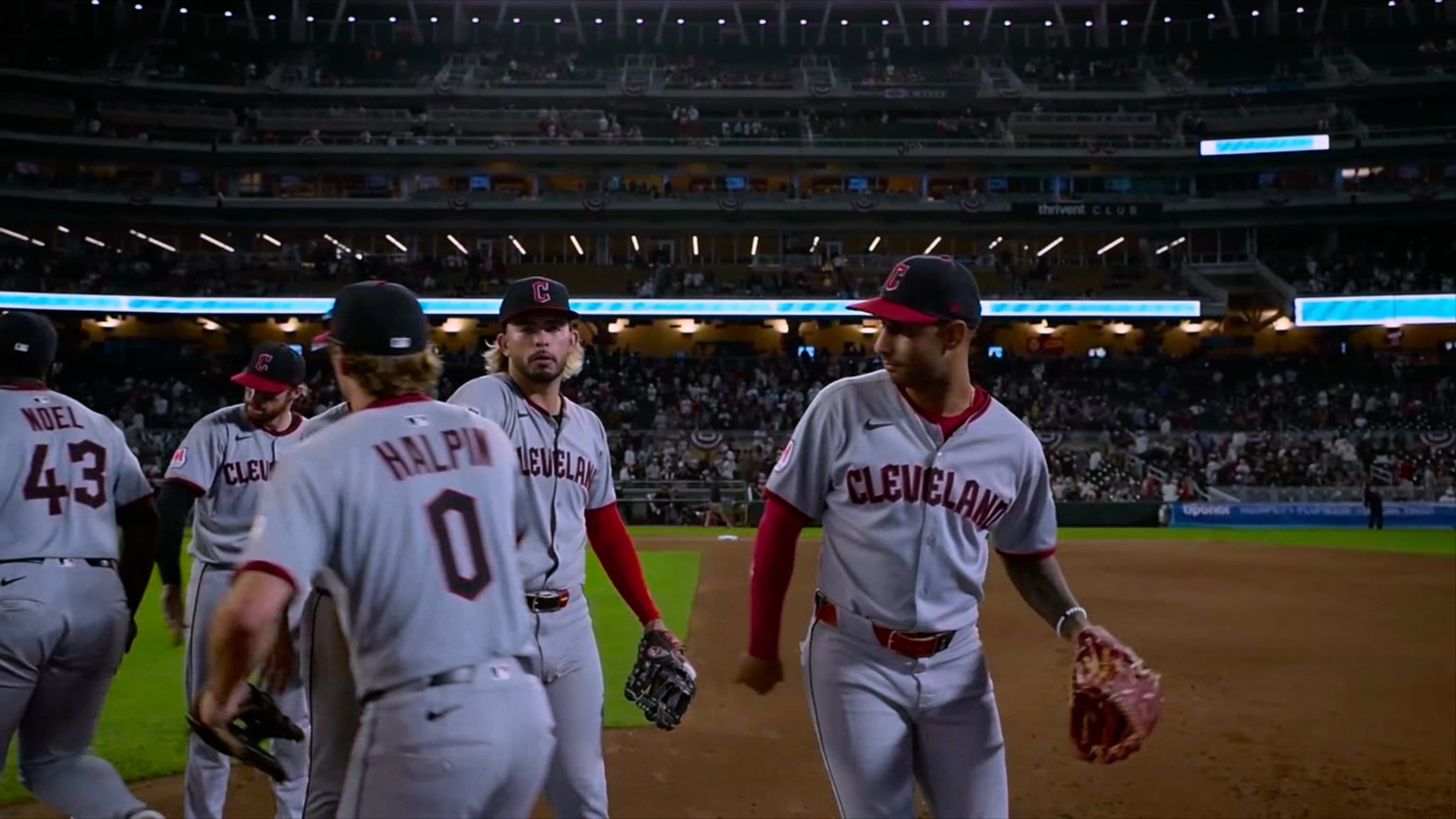 Zak Kent seals the Guardians' doubleheader sweep