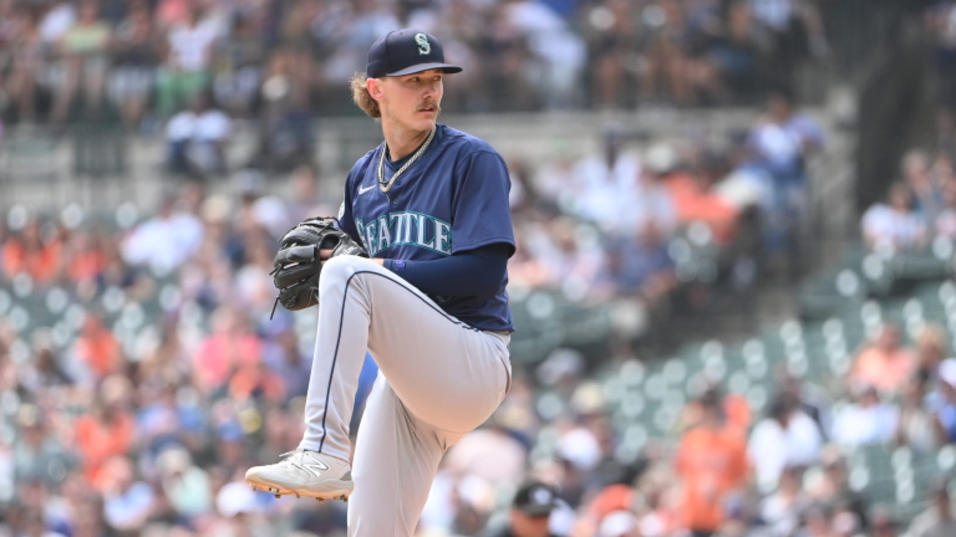 Bryce Miller throws 7 scoreless innings in Mariners' loss