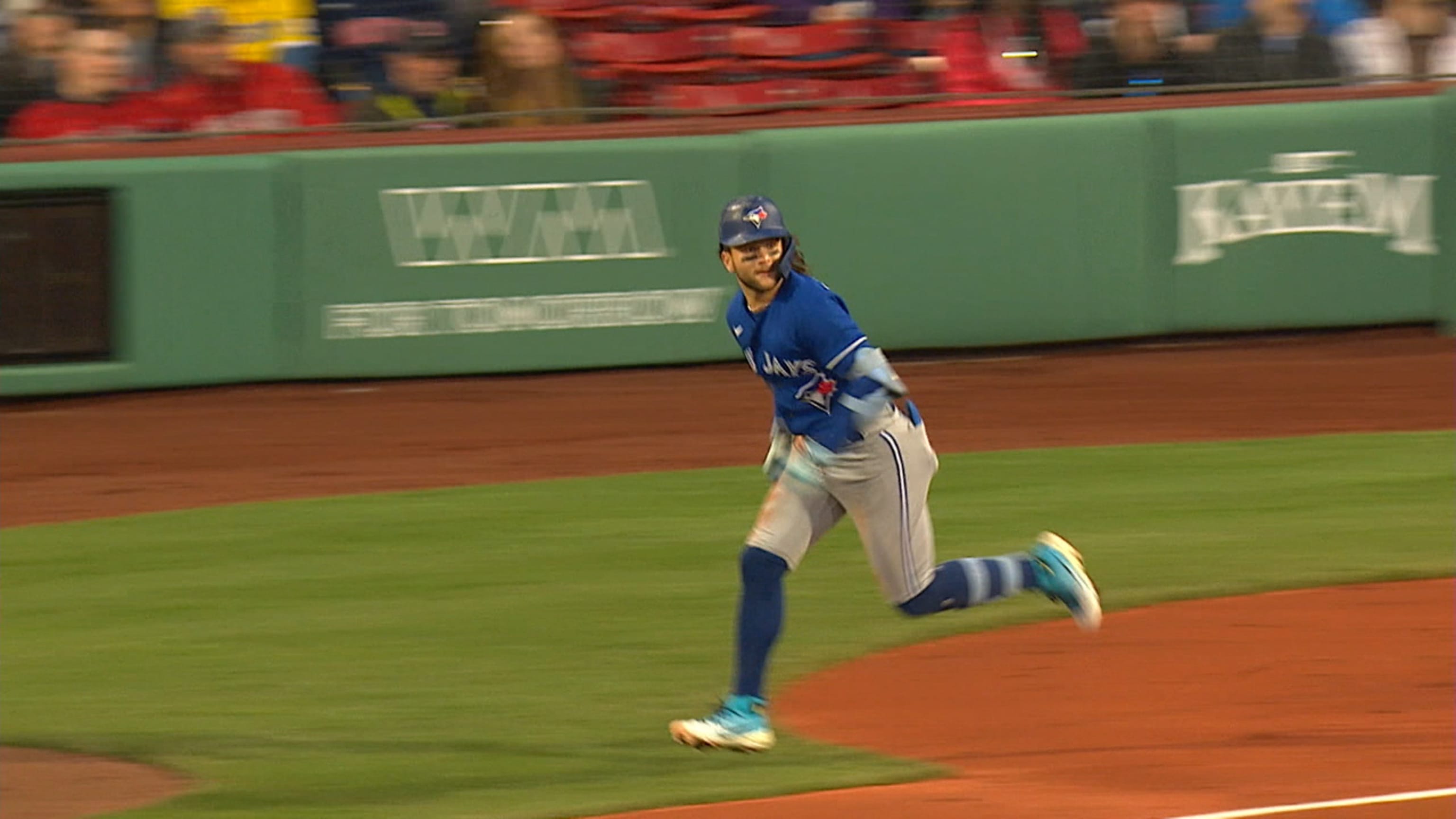 Bo Bichette Hit A Home Run Completely Out Of Fenway Park And It