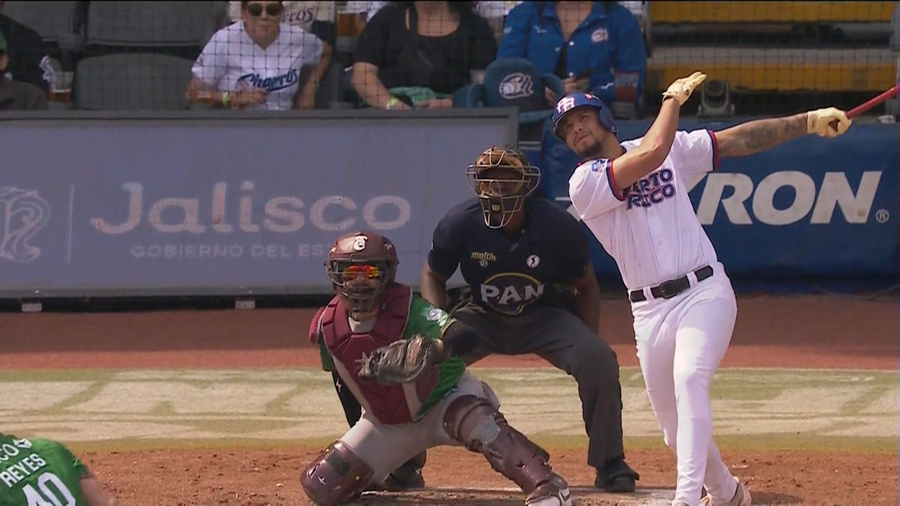 Yohandy Morales pega jonrón de dos carreras