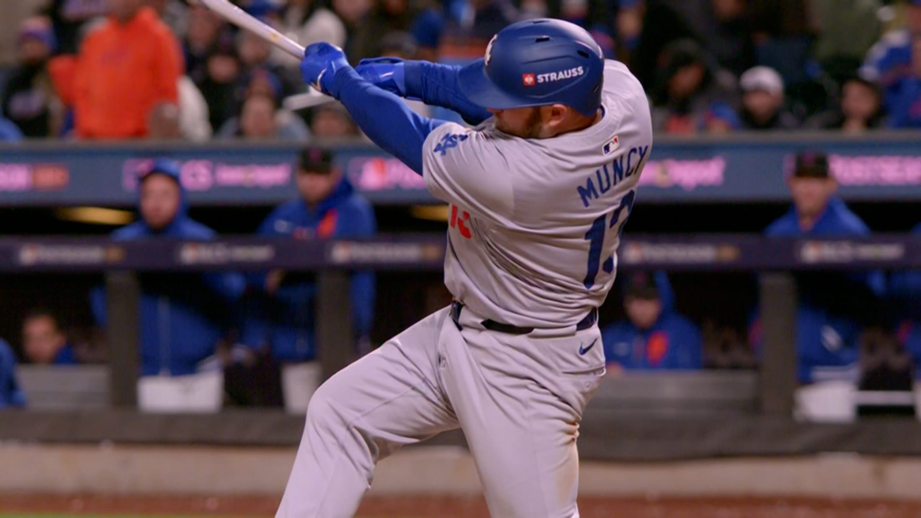 Jonrón solitario de Max Muncy