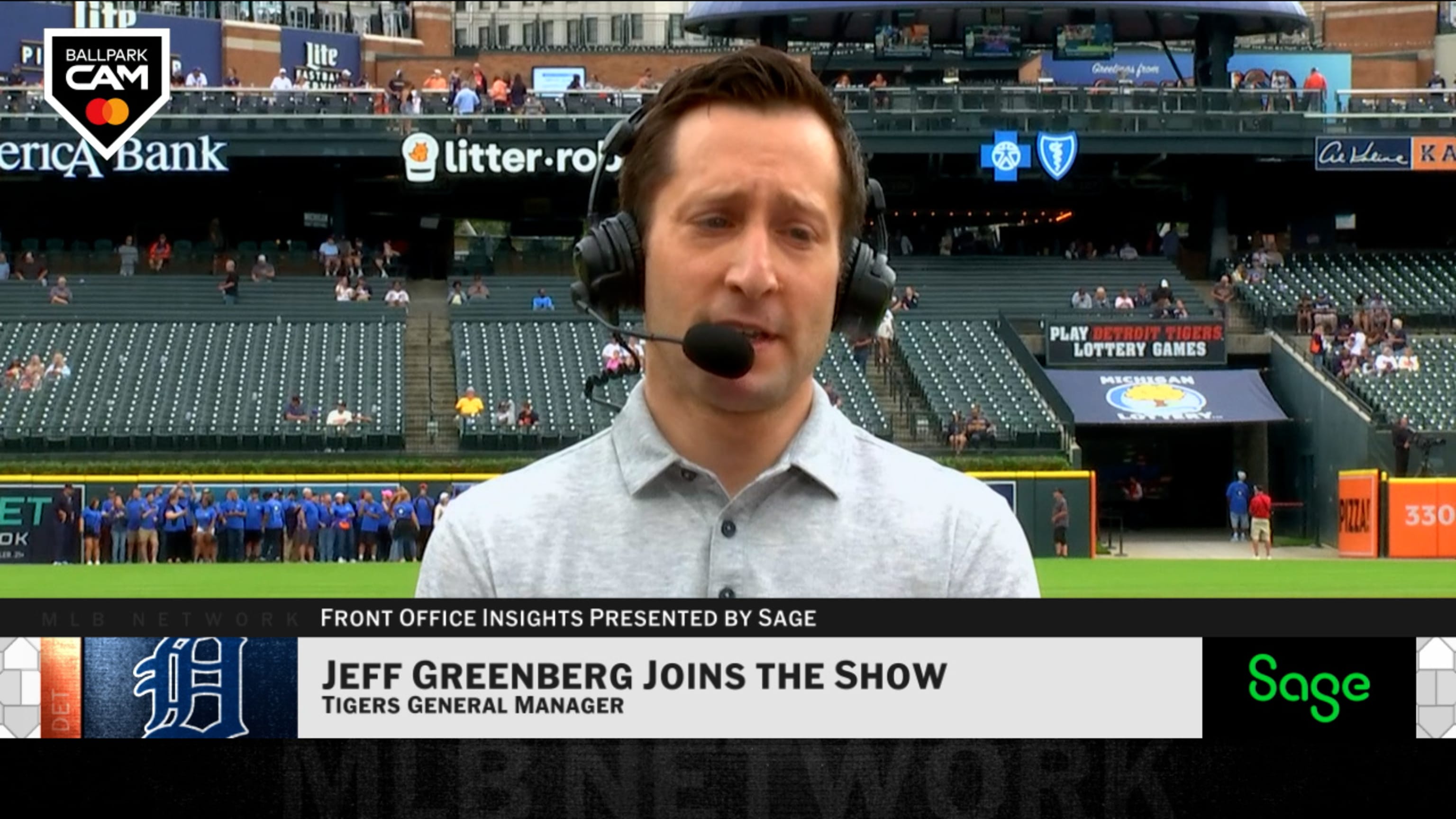 Jeff Greenberg reacts to the Tigers' success in 2025