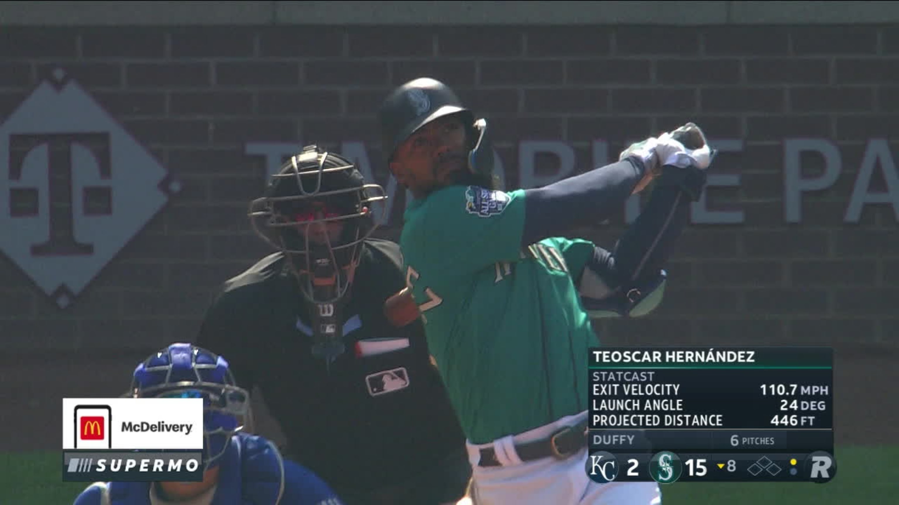 Royal beat down in Seattle; Mariners franchise-record 7 dingers