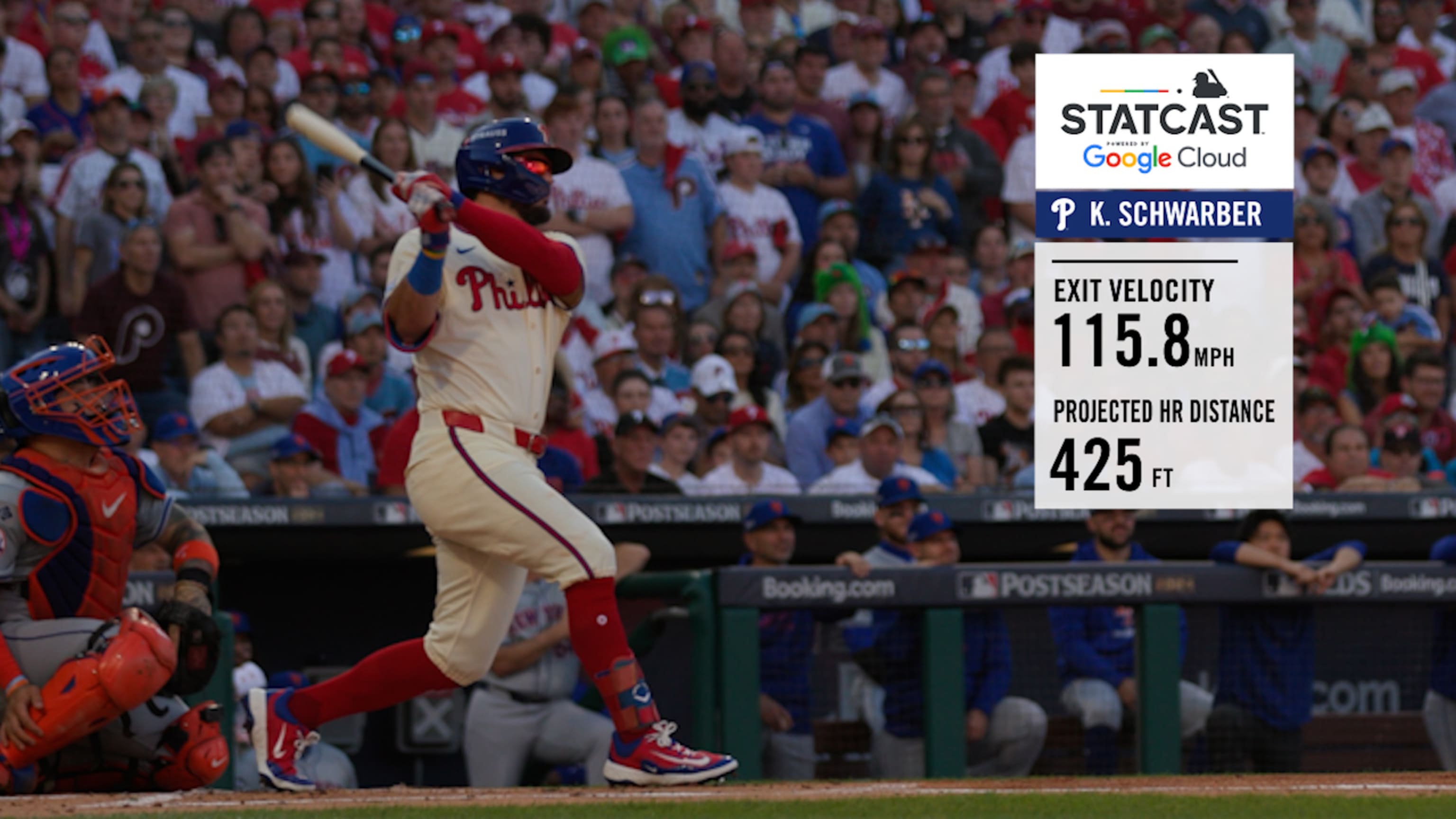 Kyle Schwarber crushes a 425-foot homer