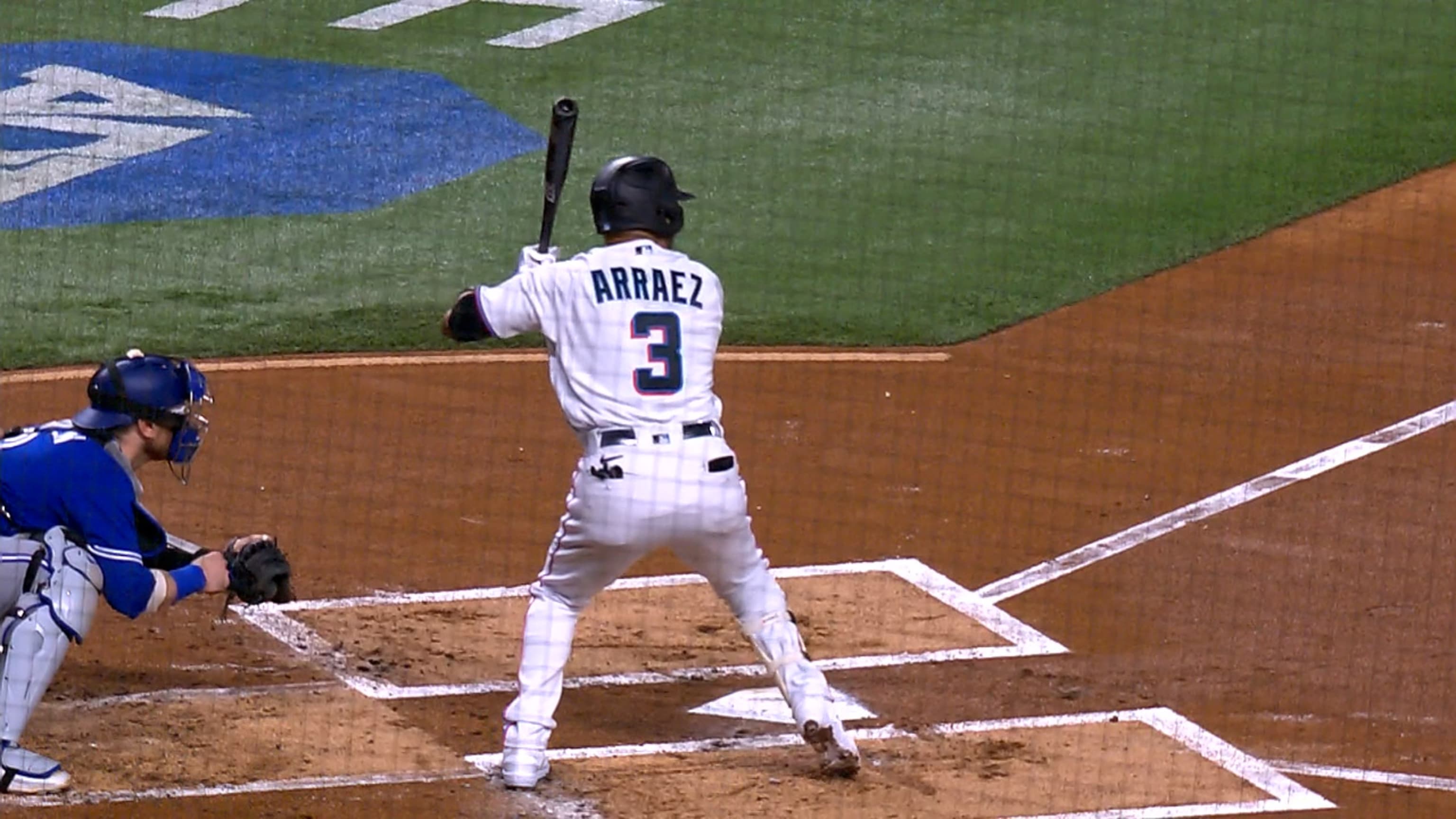 Arráez conecta 5 hits vs. Azulejos