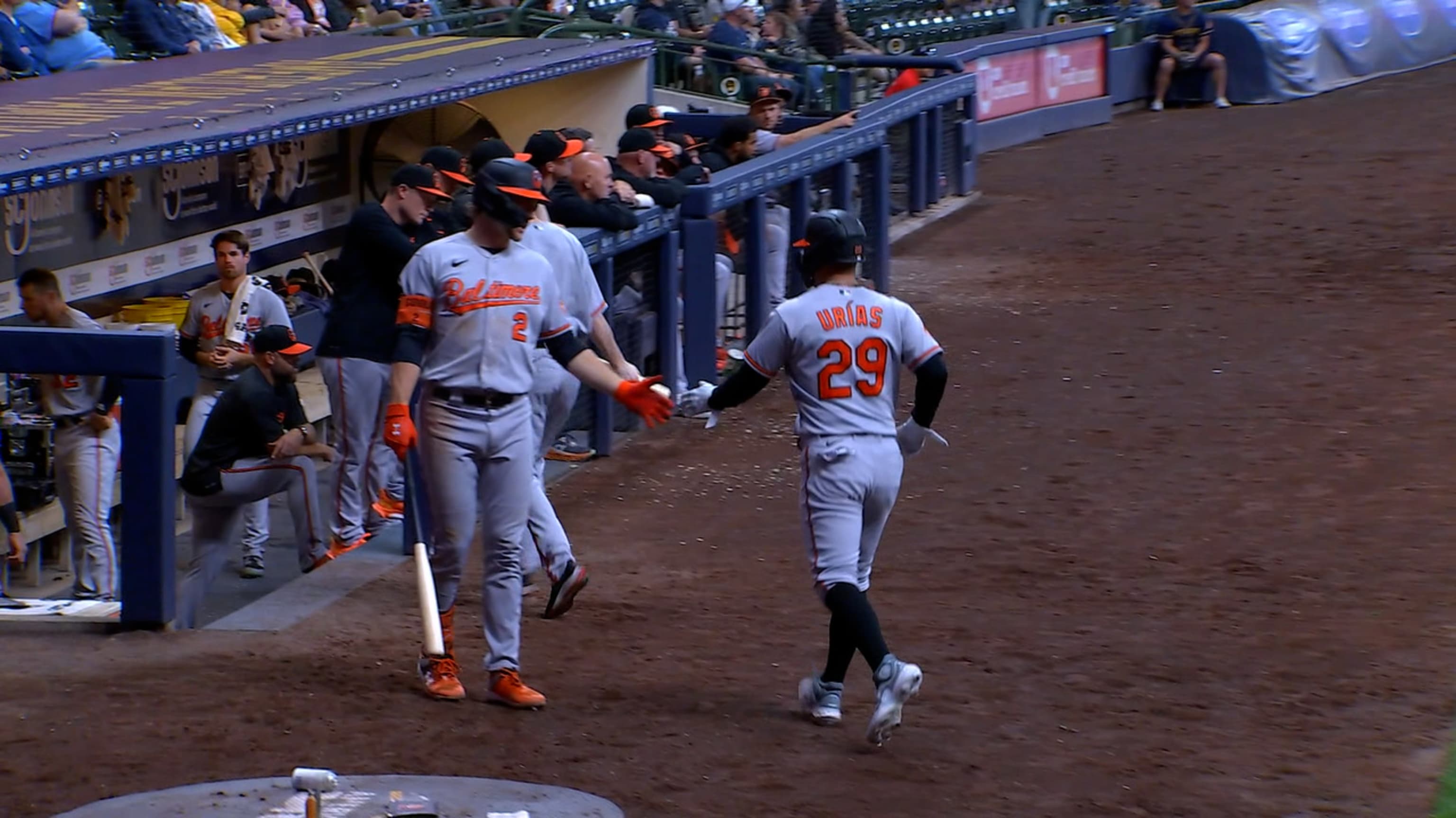 MILWAUKEE, WI - JUNE 07: Baltimore Orioles manager Brandon Hyde (18) argues  with umpire Hunter Wendelstedt (21) during a game between the Milwaukee  Brewers and the Baltimore Orioles on June 7, 2023