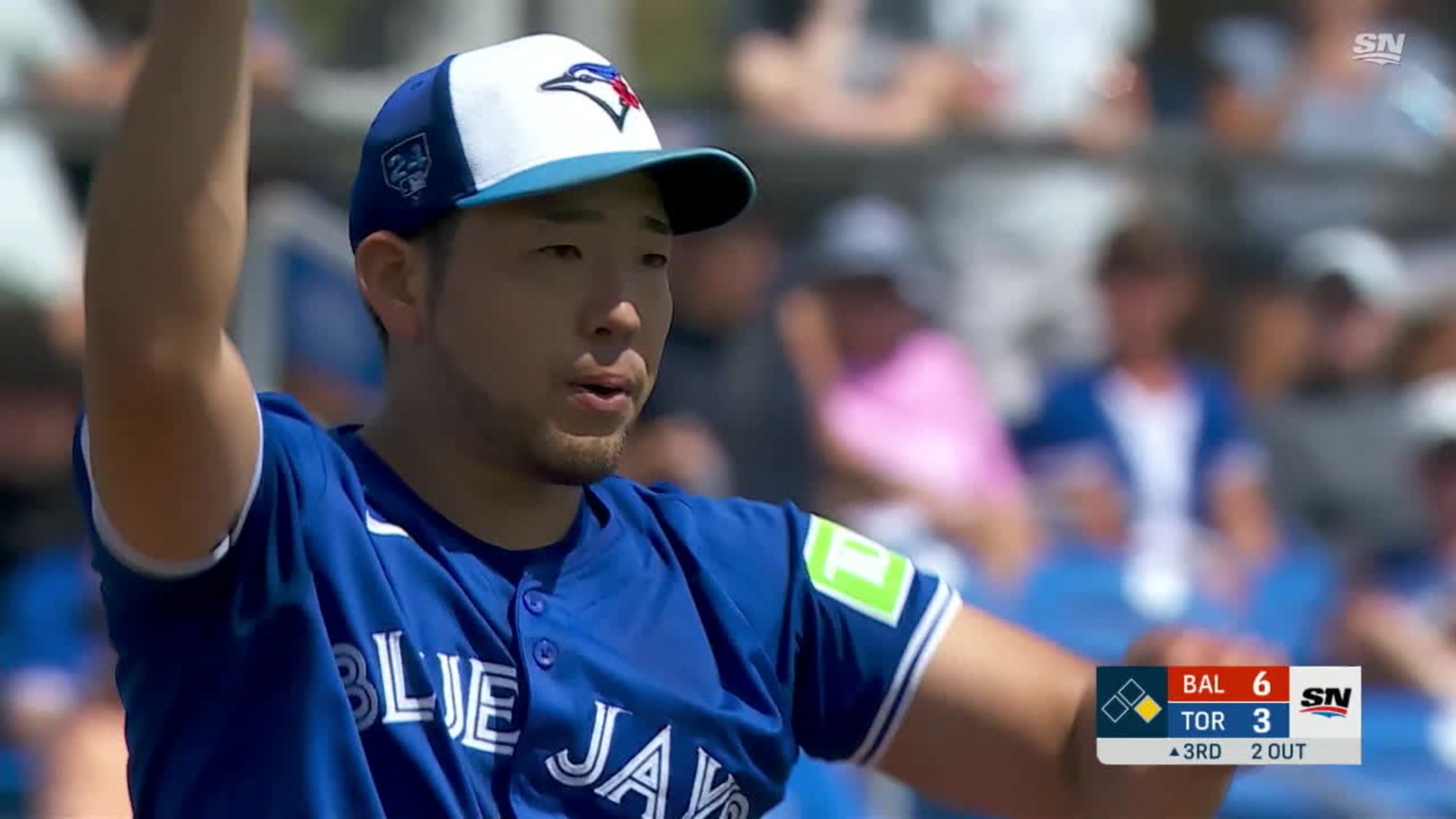 Yusei Kikuchi makes 2024 debut in Blue Jays' loss to Rays