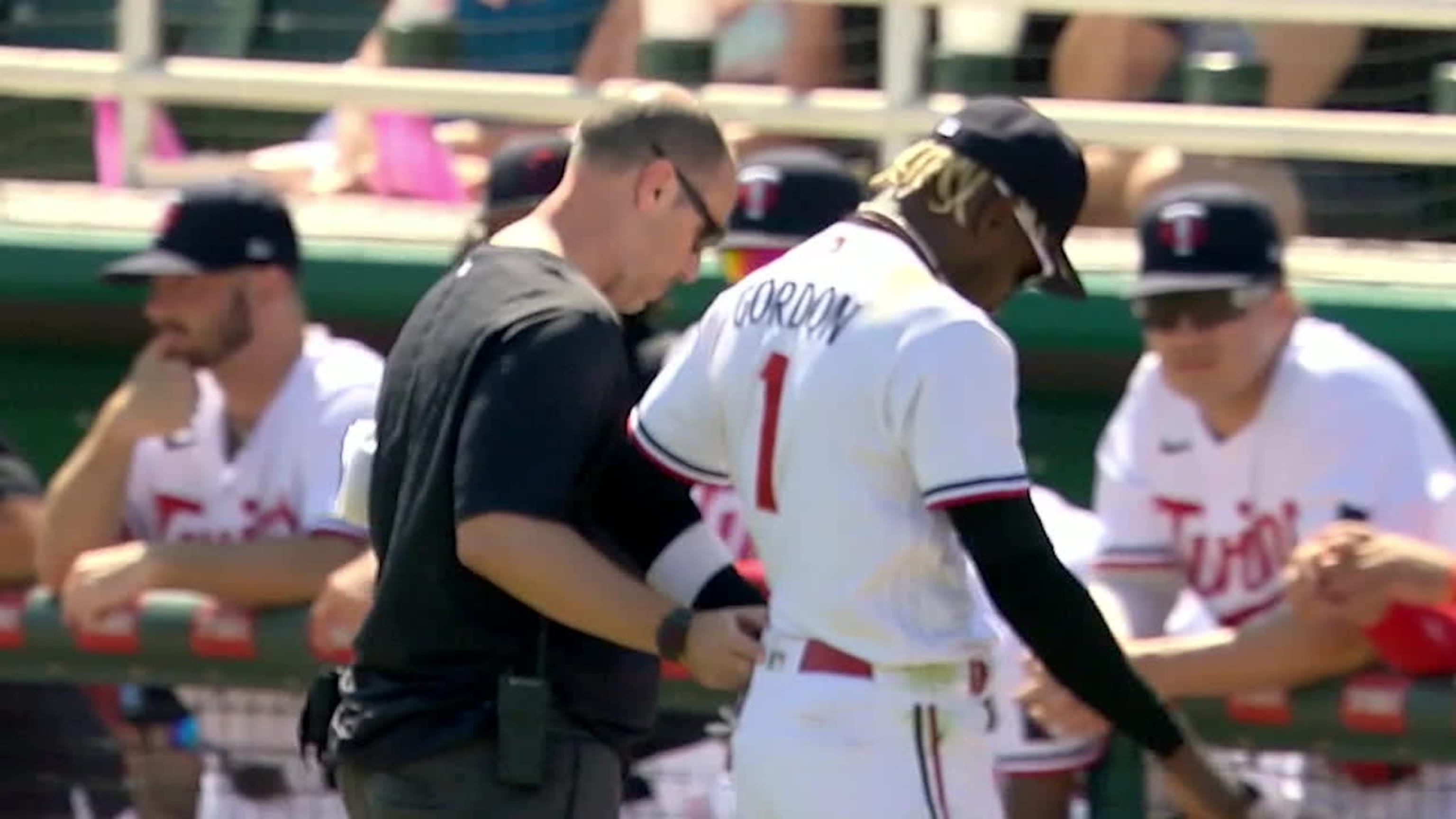 Nick Gordon exits with injury