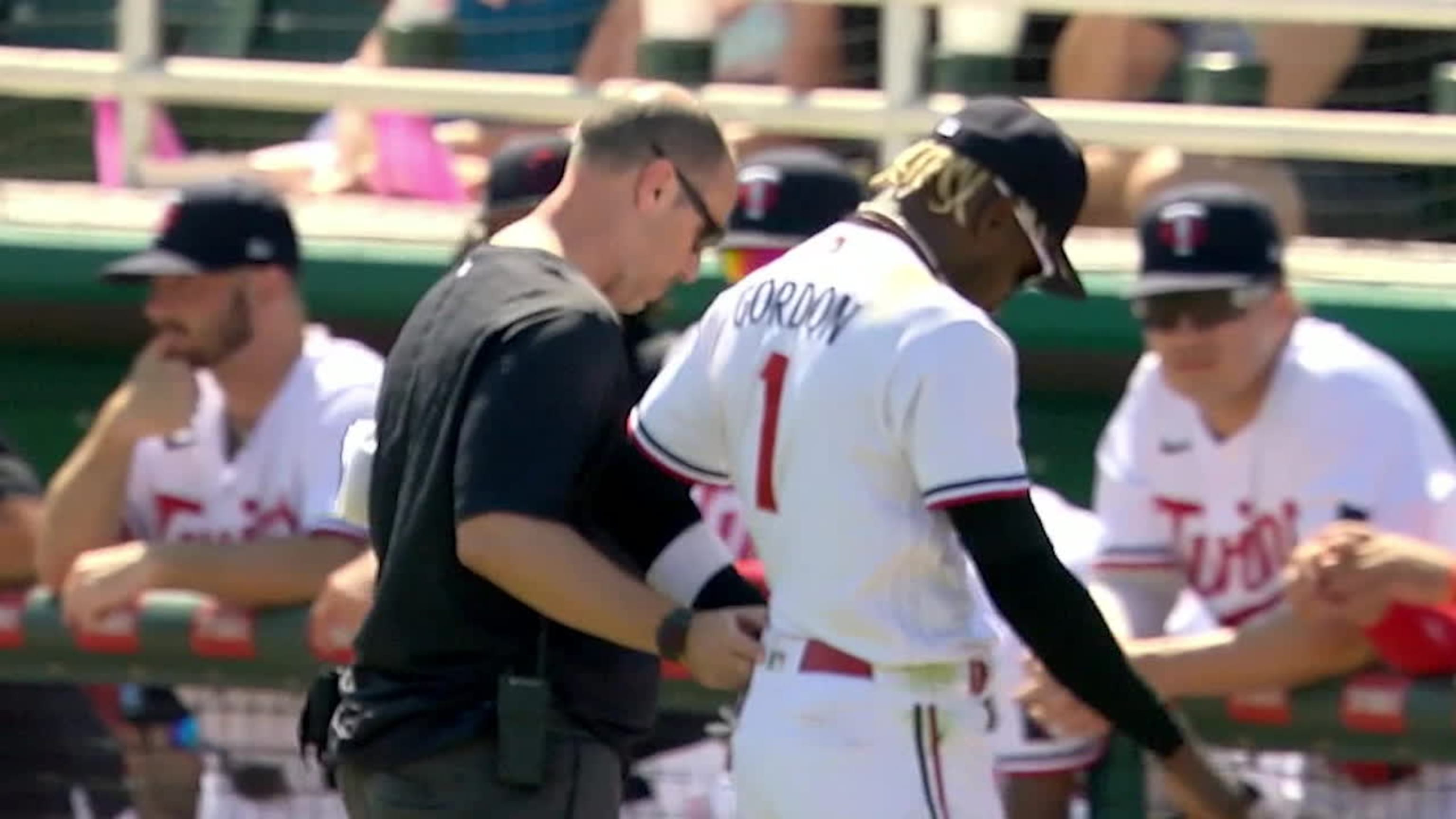 Minnesota Twins Nick Gordon Gets The Big Slam Against Red Sox