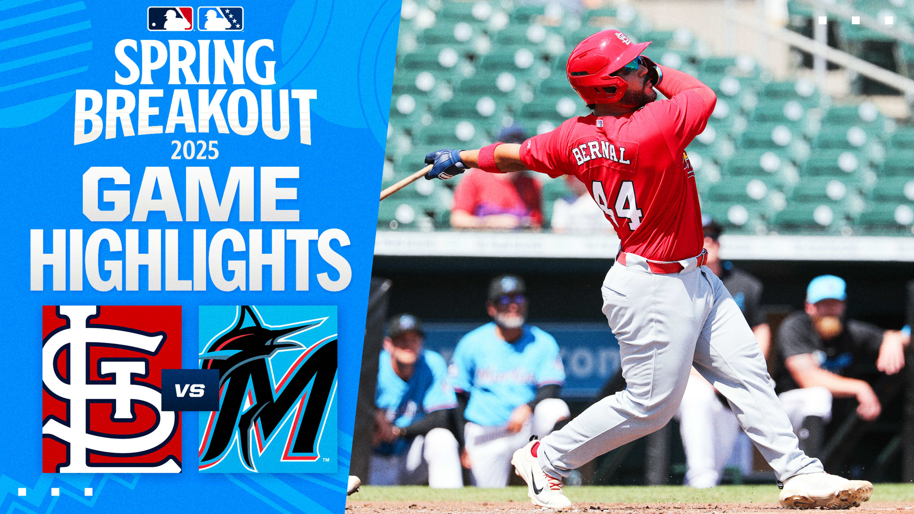 Cardinals vs. Marlins Spring Breakout Highlights