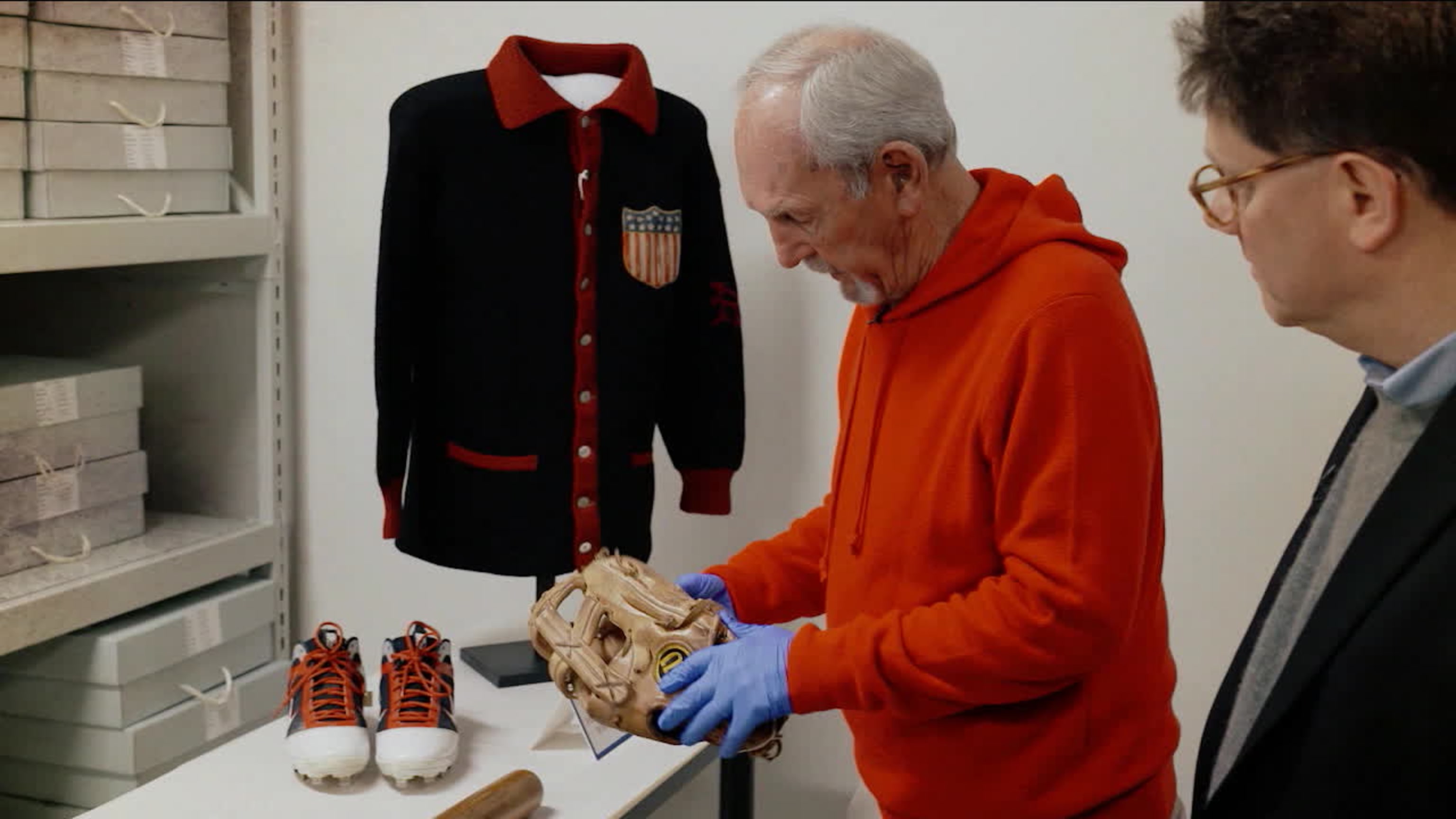 Jim Leyland visits the National Baseball Hall of Fame