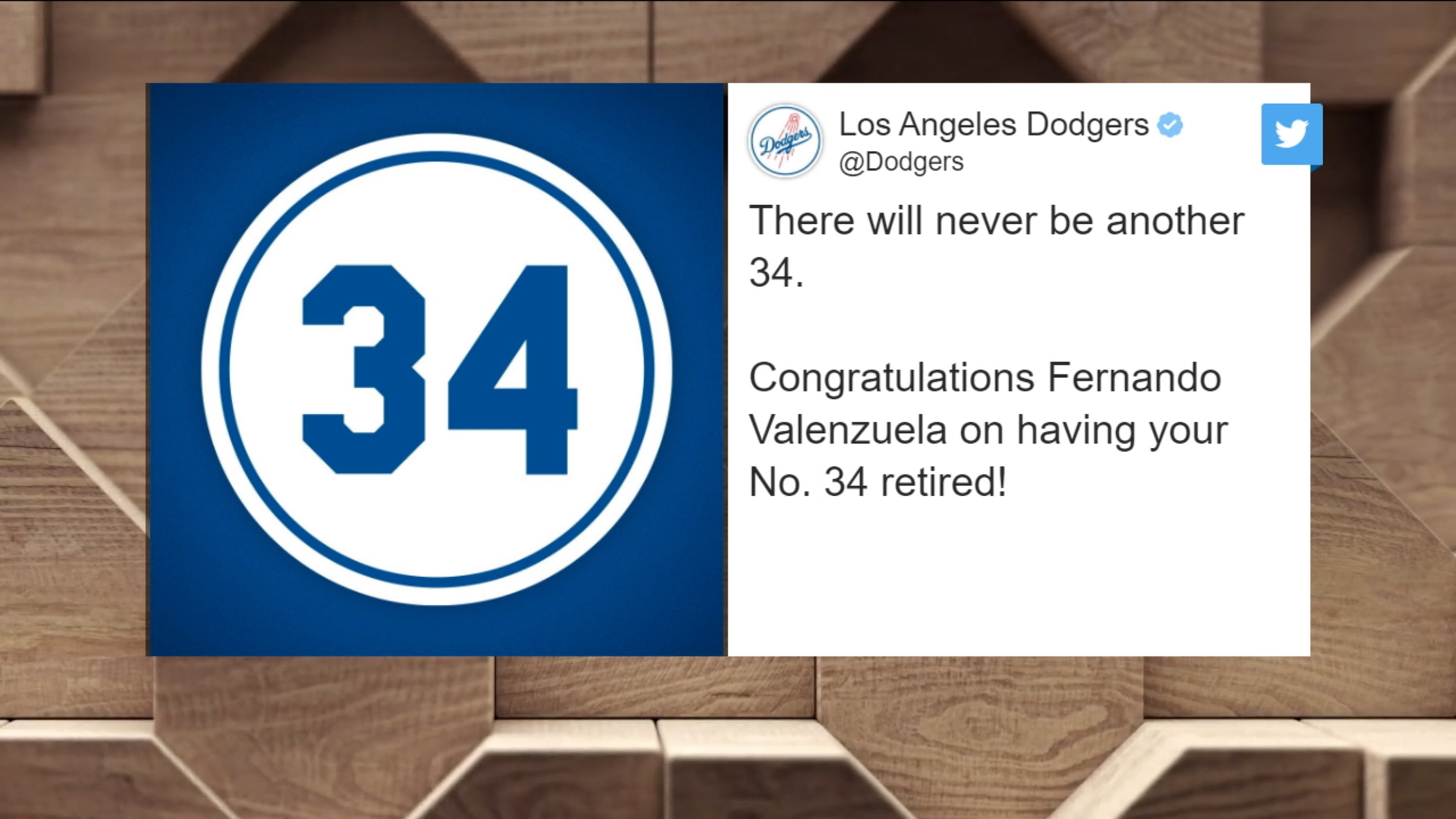 Dodgers to retire Fernando Valenzuela's No. 34 this summer – Orange County  Register