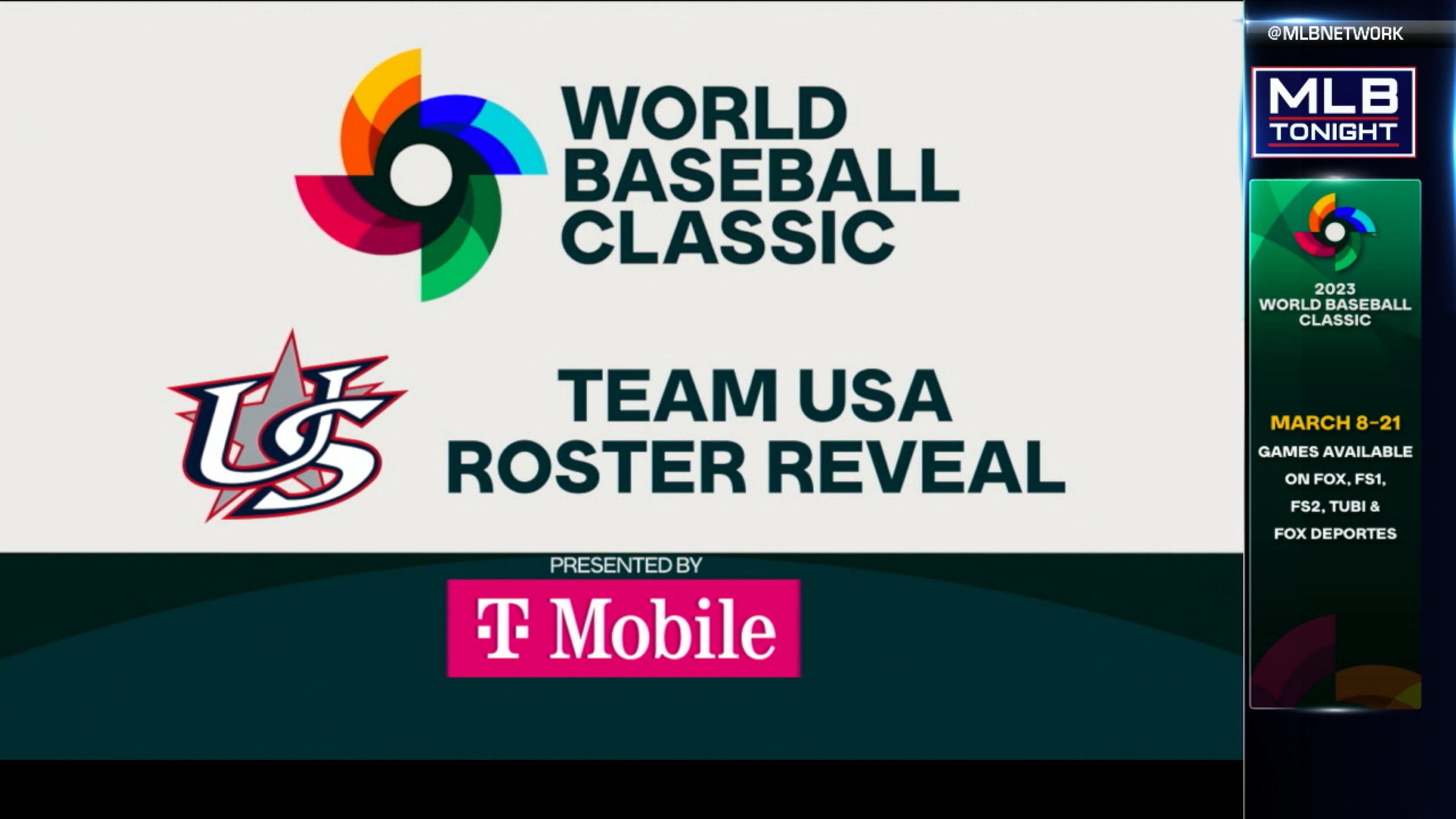 Team USA roster for 2023 World Baseball Classic