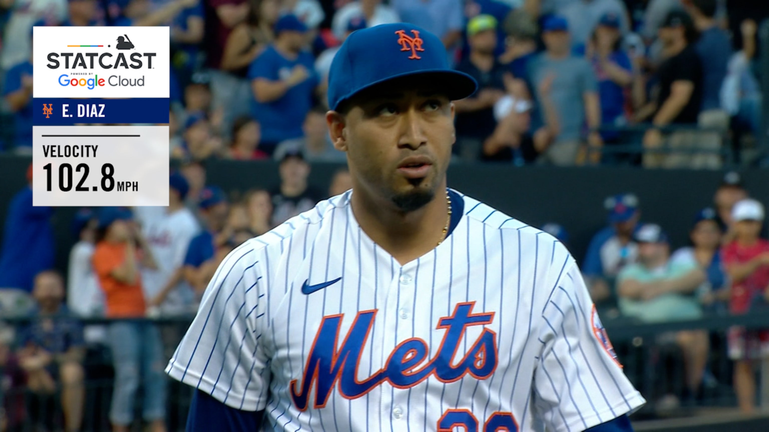 Ponche de 102.8 mph de Edwin Díaz