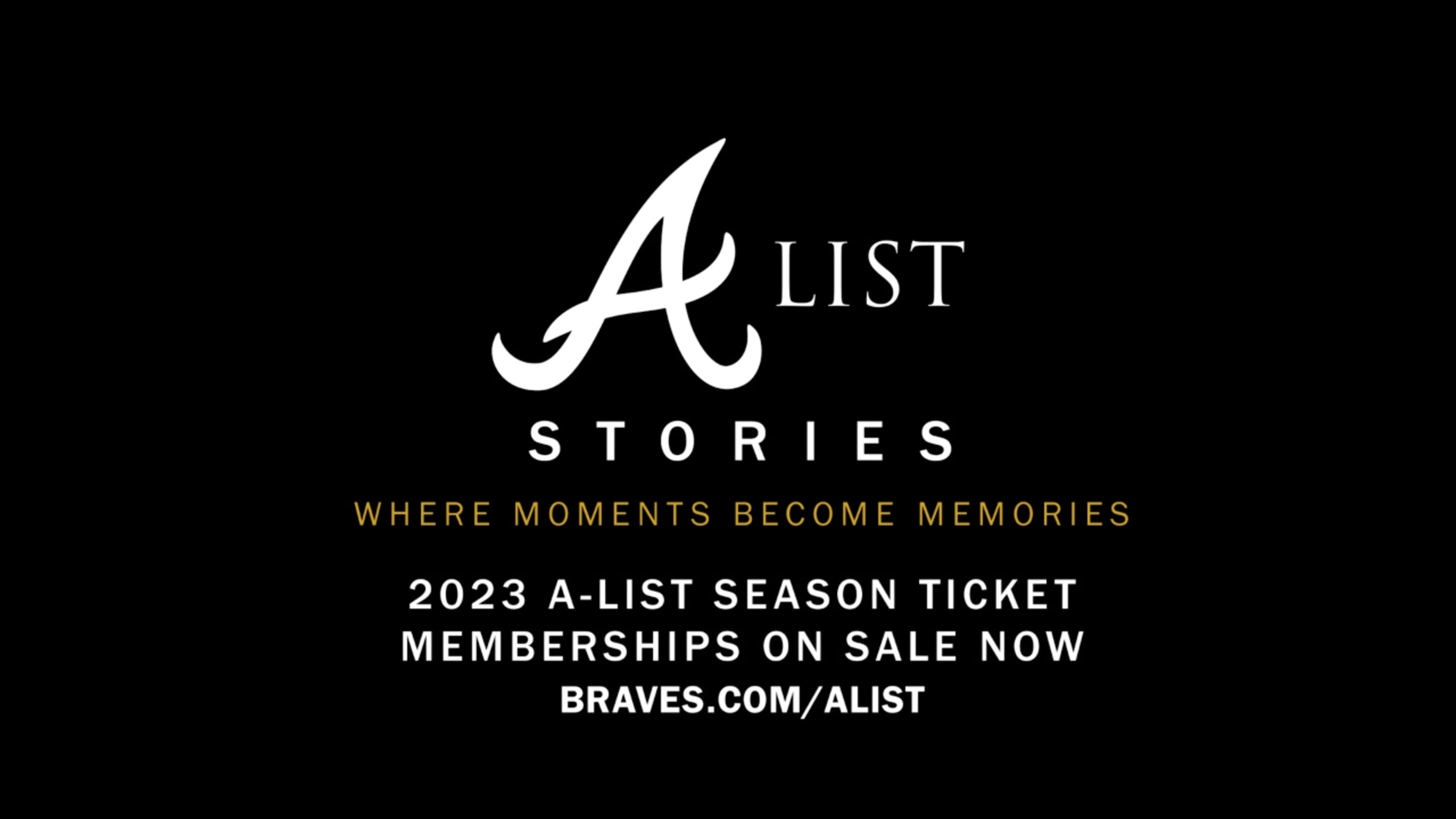 A List Memberships Atlanta Braves