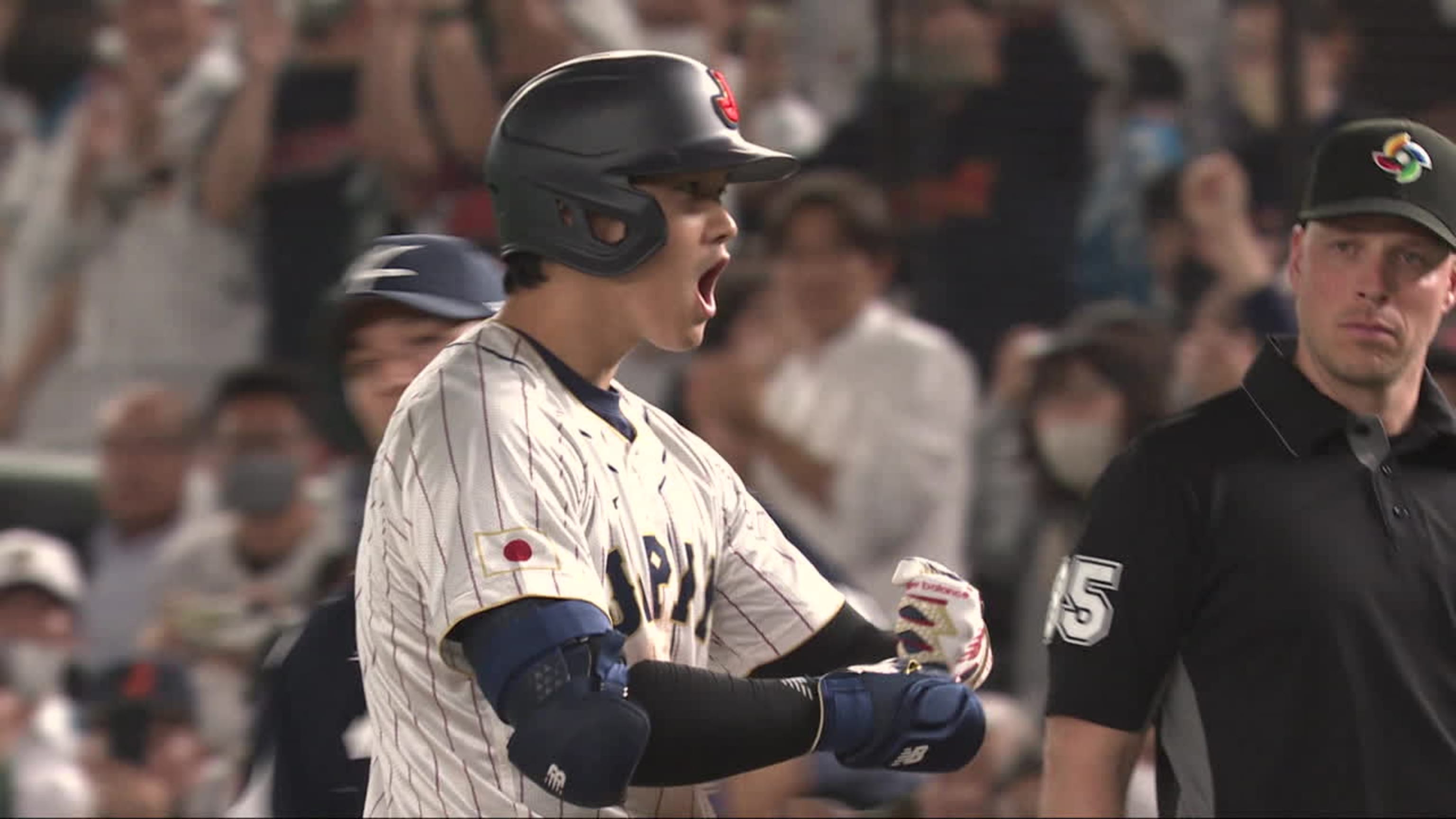 Summary and Runs of Japan 13-4 South Korea in the World Baseball