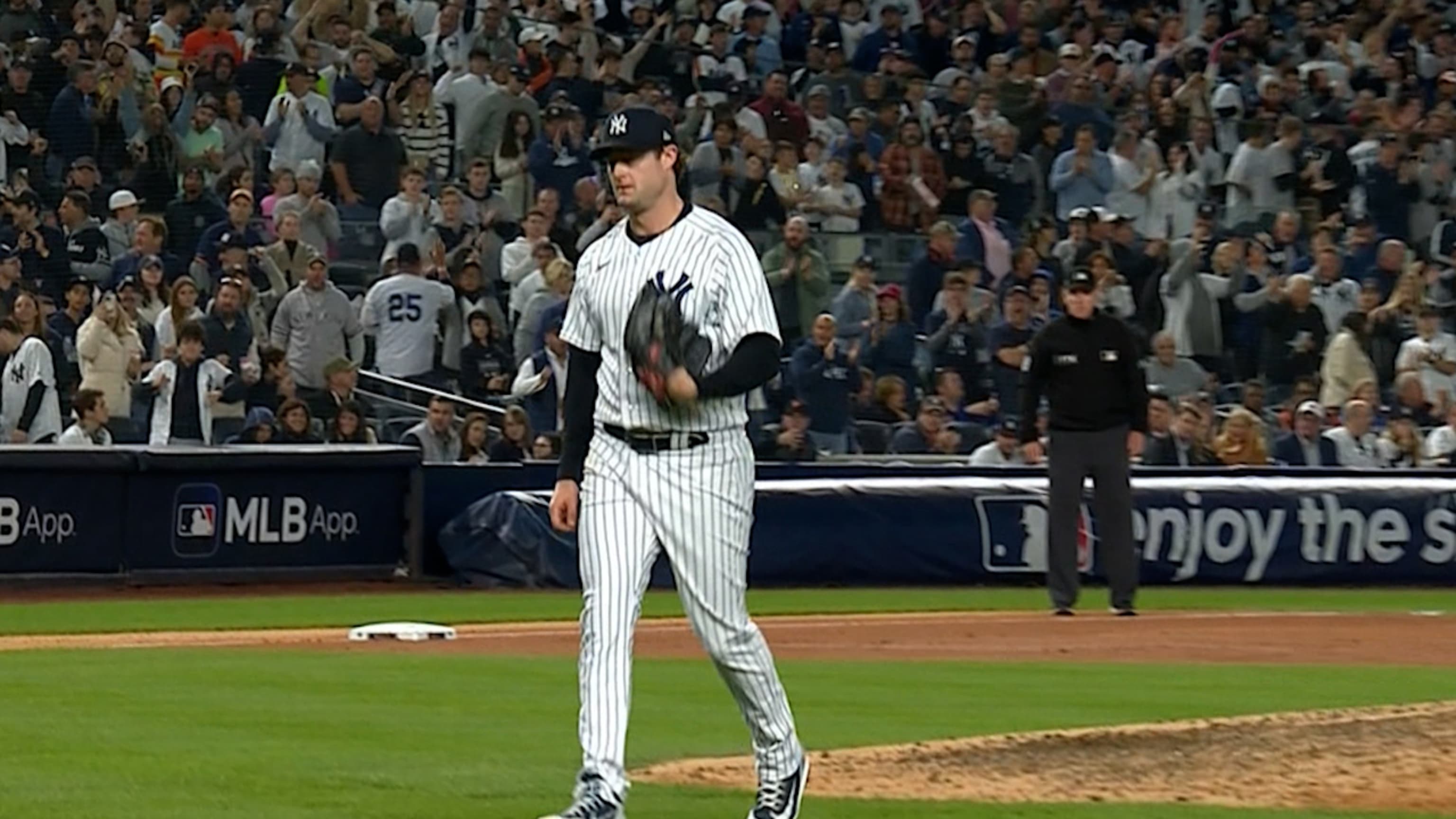 Yankees lose ALCS Game 3 behind Gerrit Cole