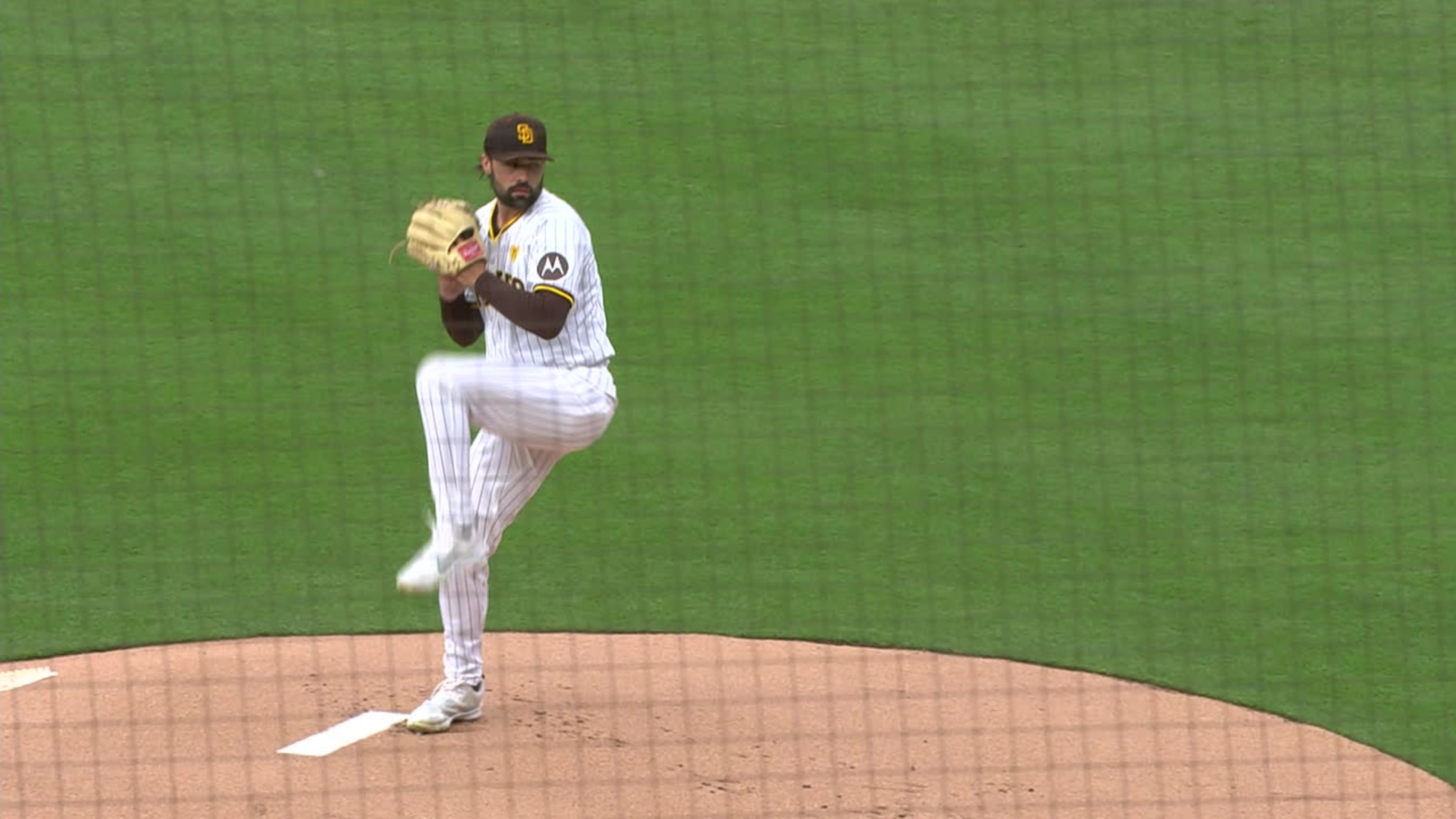 Matt Waldron punches out four across six strong