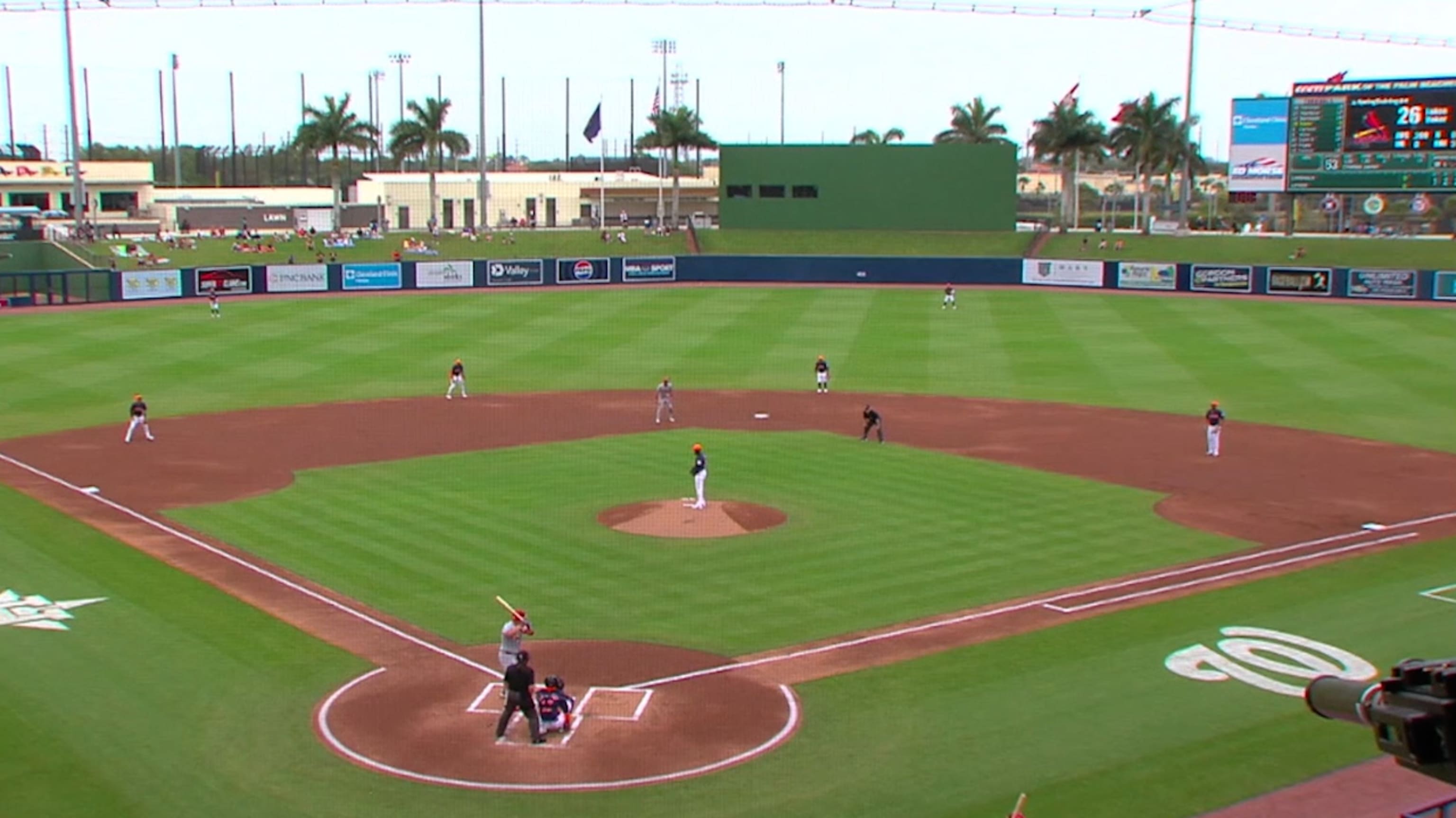 Cristian Javier strikes out three batters