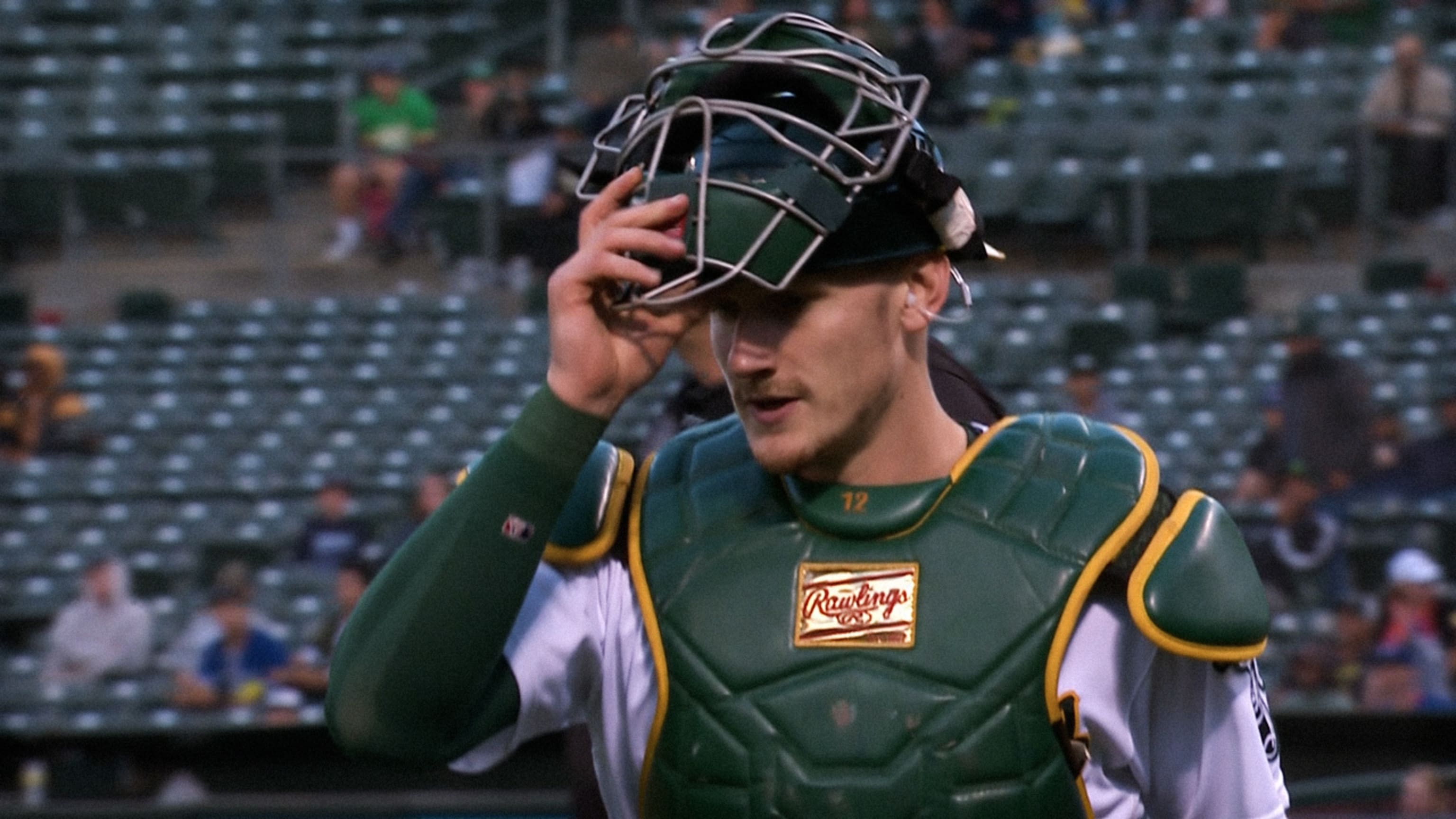 Sean Murphy Coming of Age as Athletics Catcher in the Middle of a