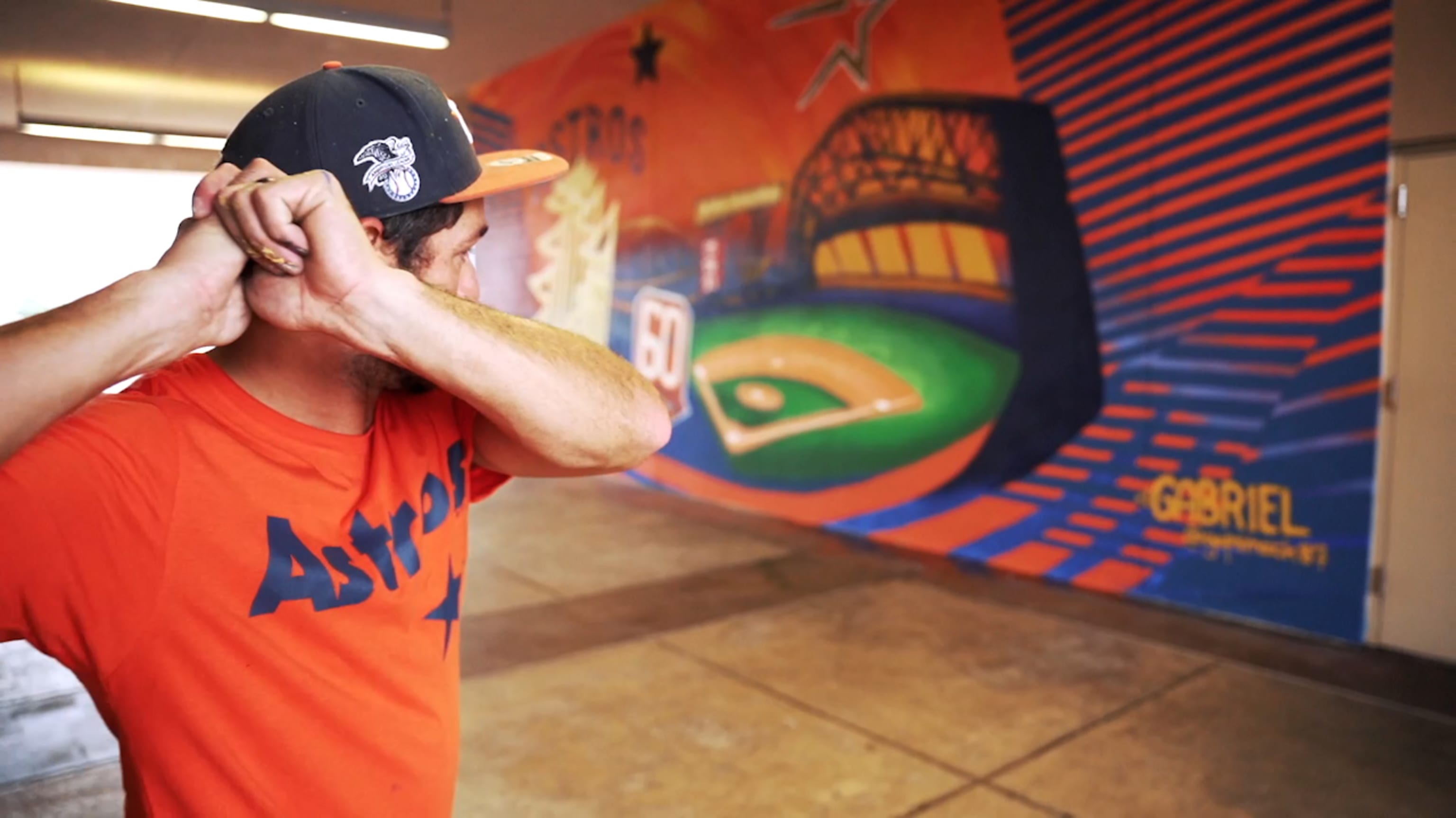 Houston Astros: Artists collaborate to paint 60th anniversary mural  revealed during annual FanFest - ABC13 Houston