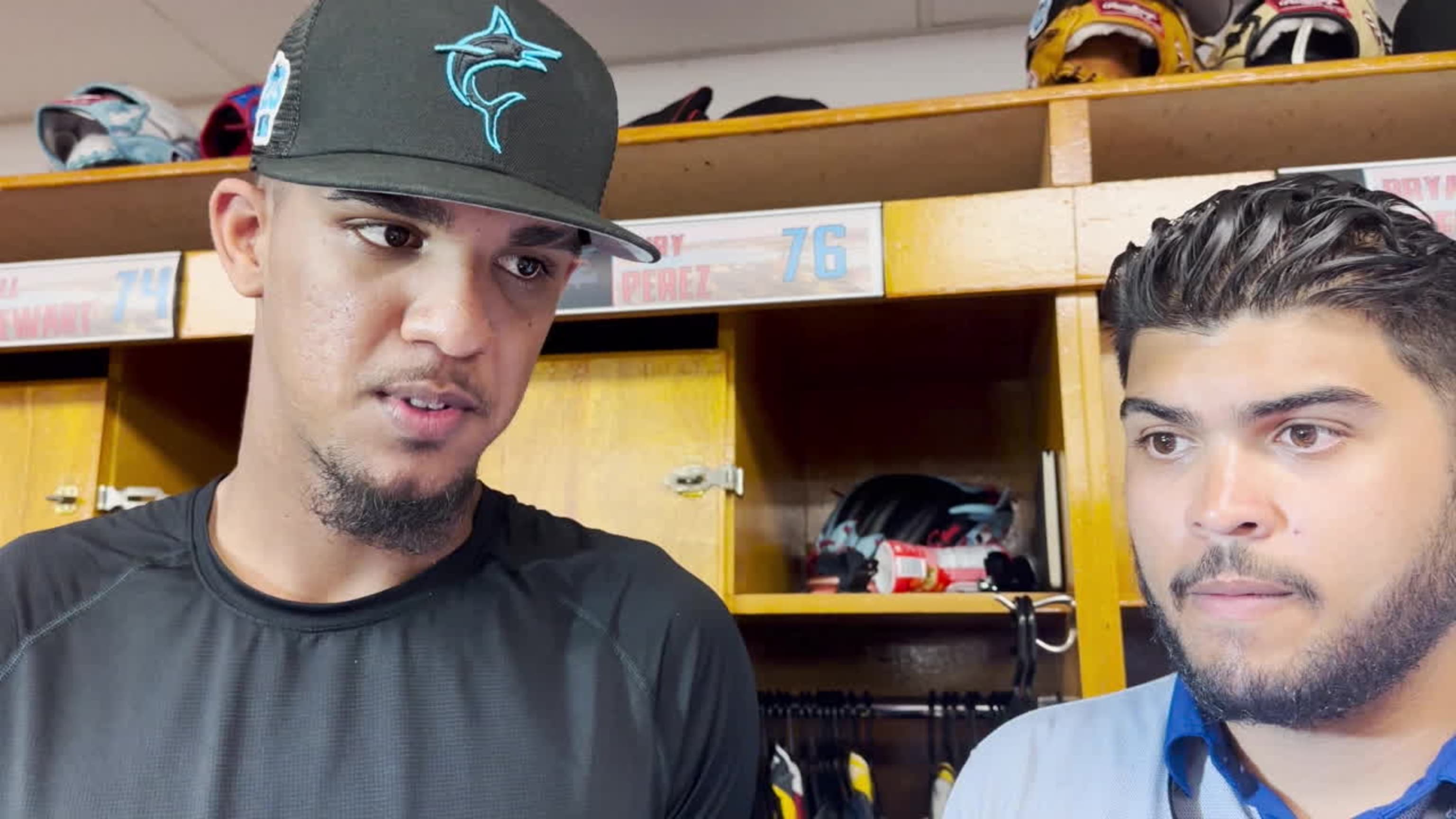 Eury Pérez habla de su debut