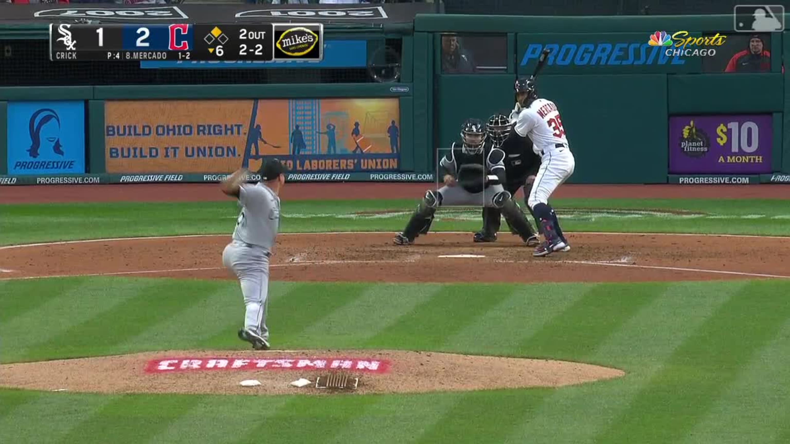 Kyle Crick's nasty slider gets Mercado