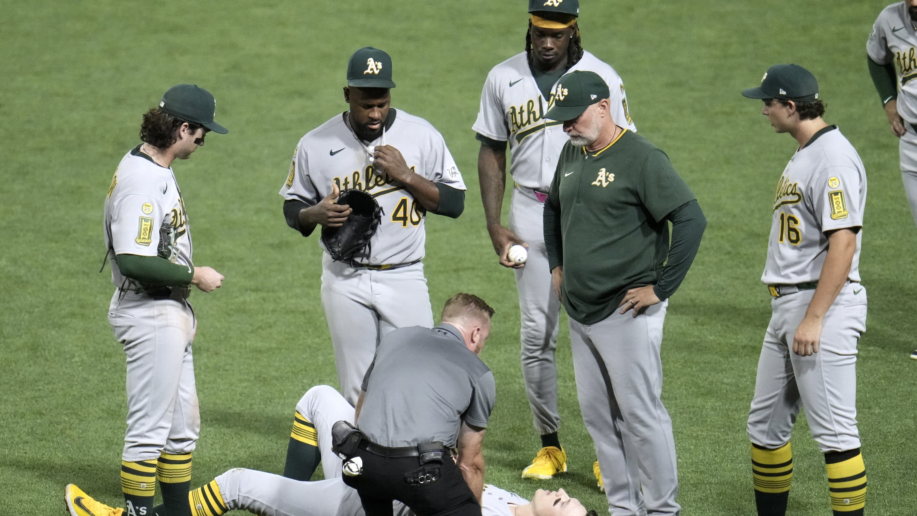 Zack Gelof gets 2 hits in Spring Training debut