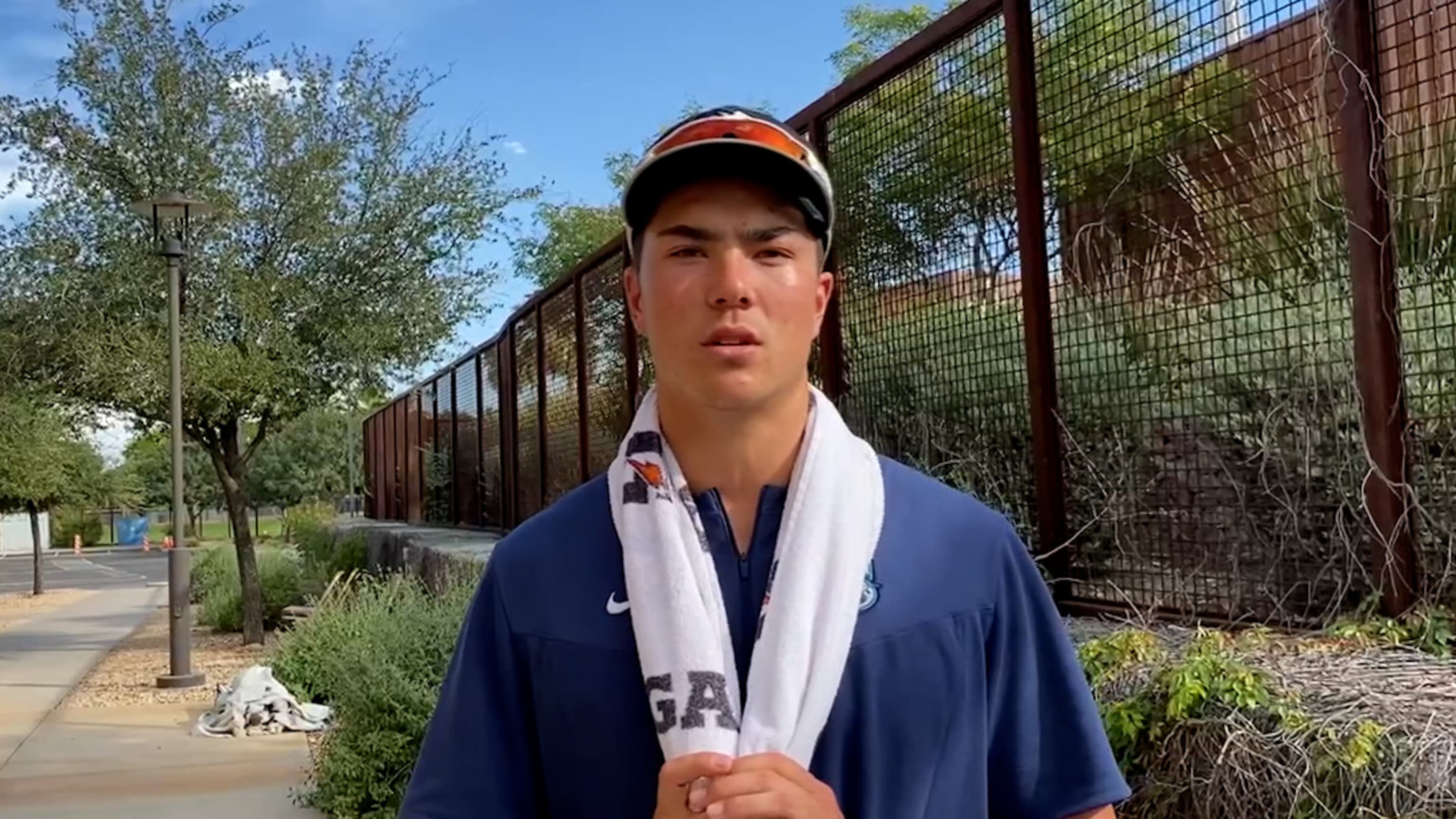 Bryan Woo after Fall League win