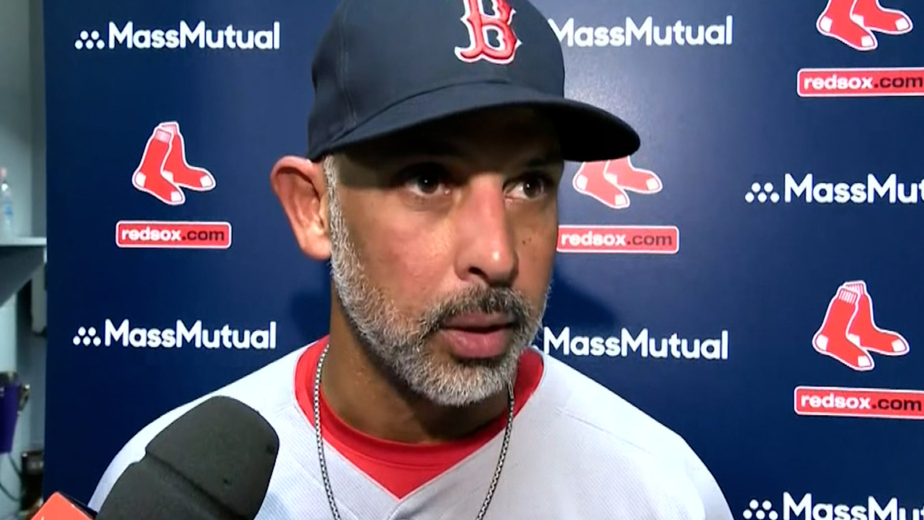 Alex Cora sobre Lucas Giolito y Rafael Devers