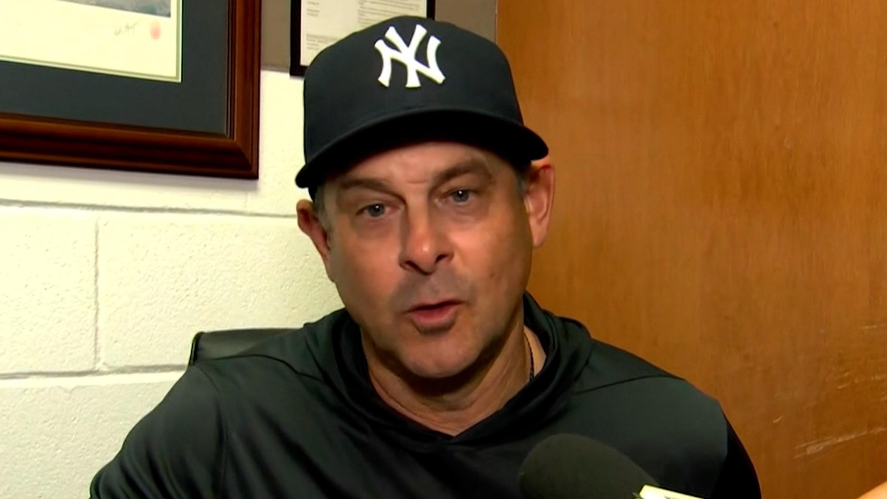 Aaron Boone on the 8-4 win over the Astros