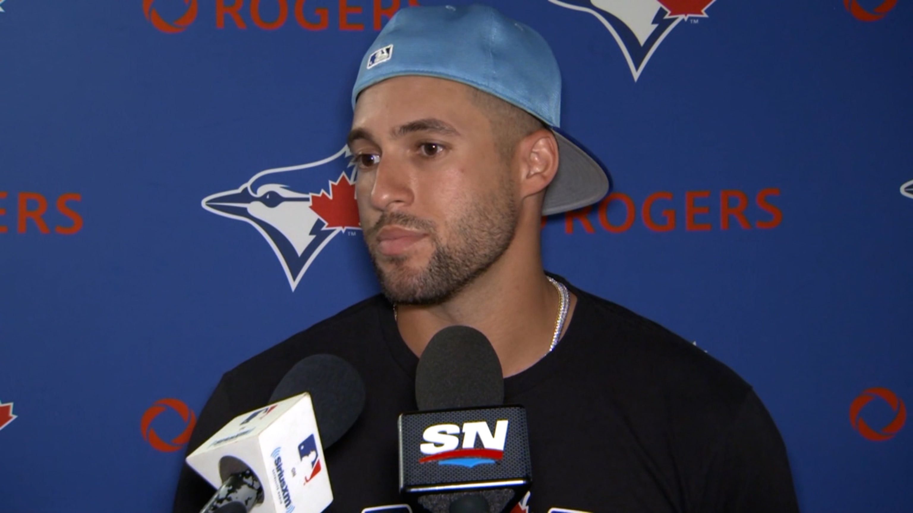 George Springer on his ejection