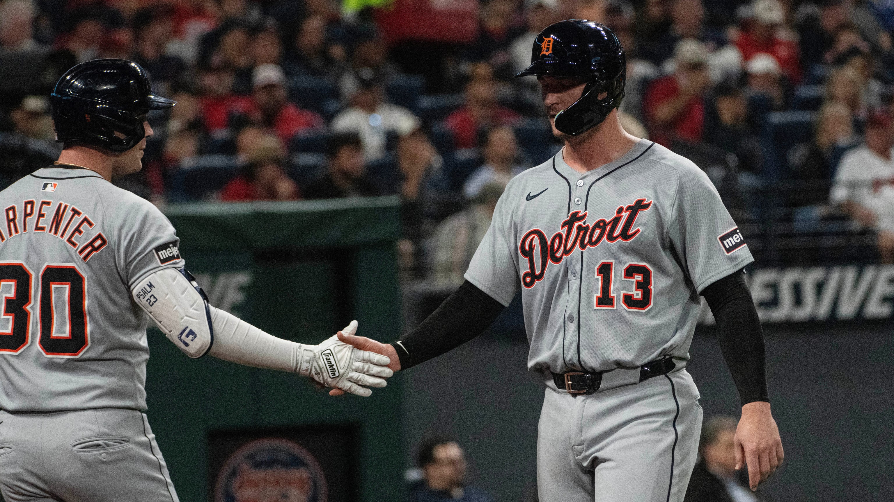 Parker Meadows' sacrifice fly