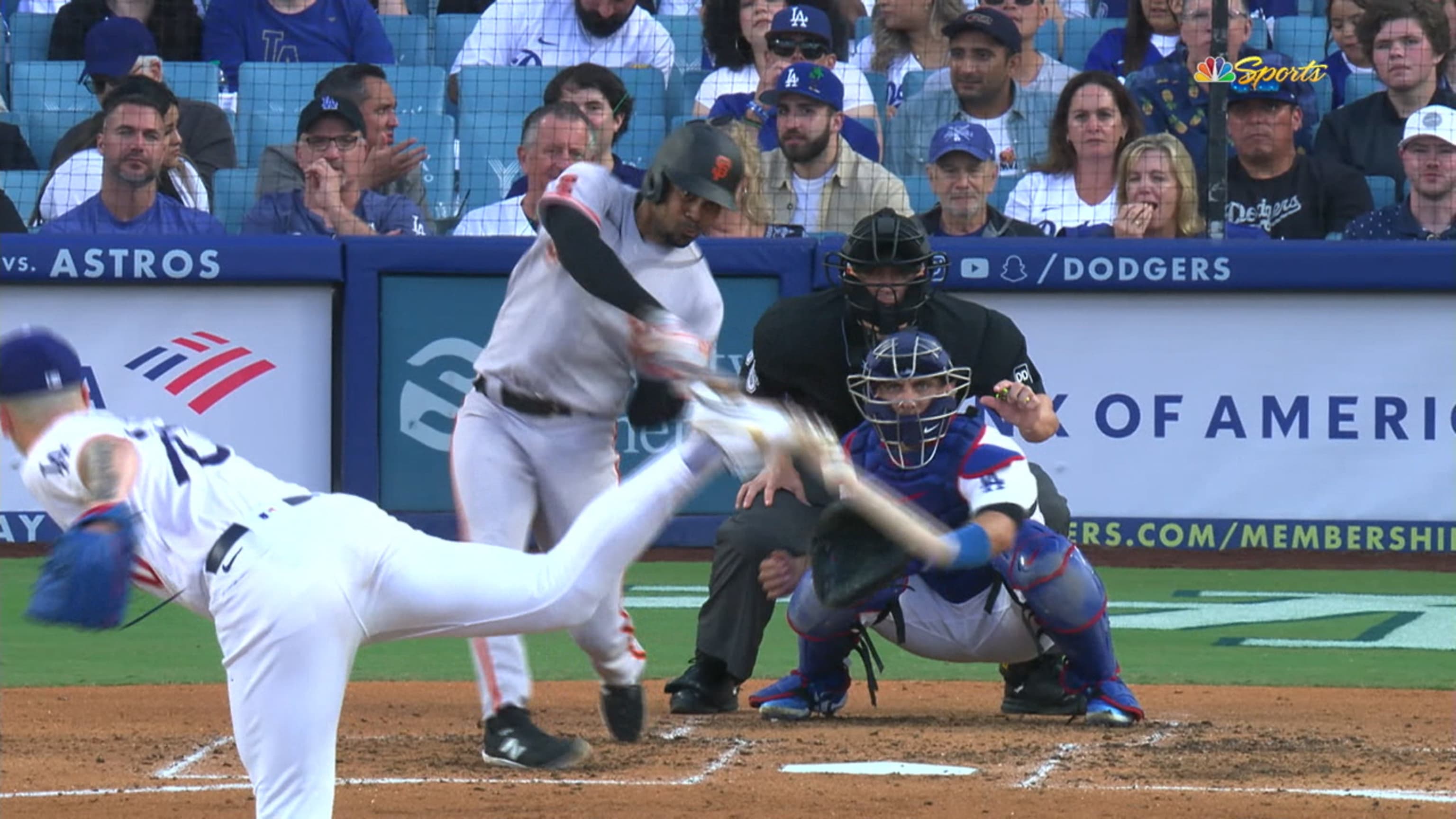 Los Gigantes anotan 4 en la 5ta