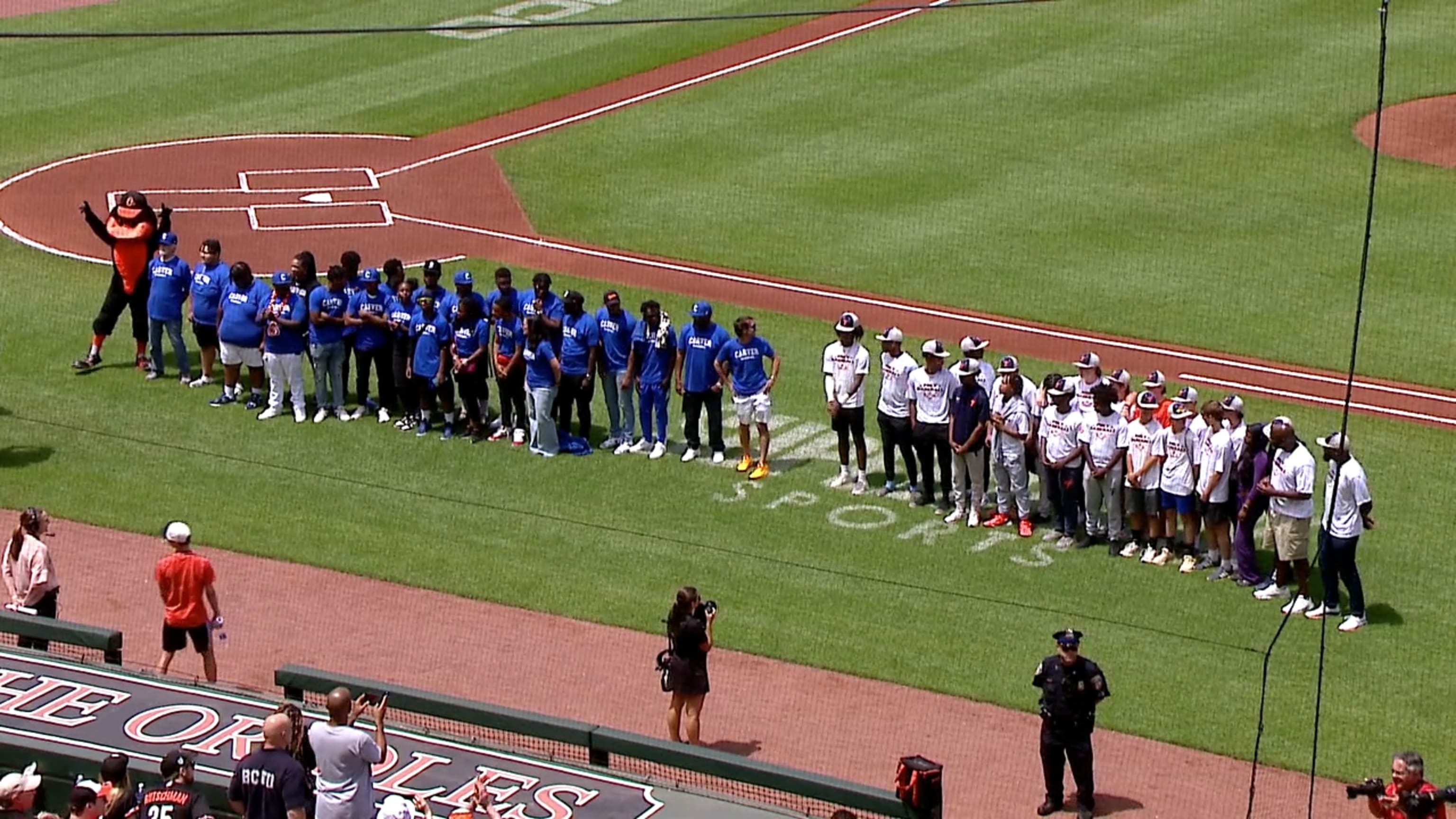 Baltimore City HS Baseball Championship Ceremony