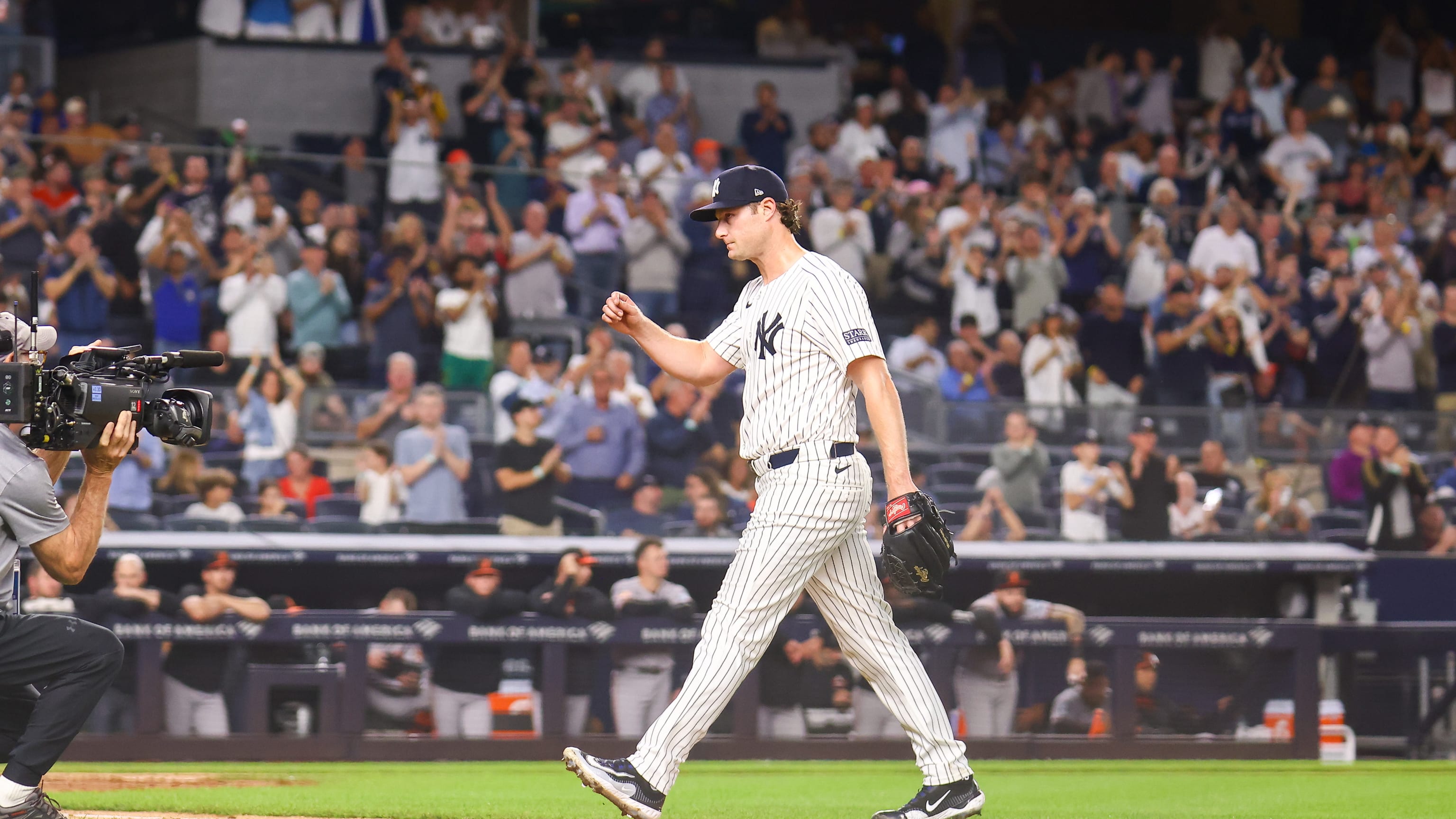 Gerrit Cole strikes out five