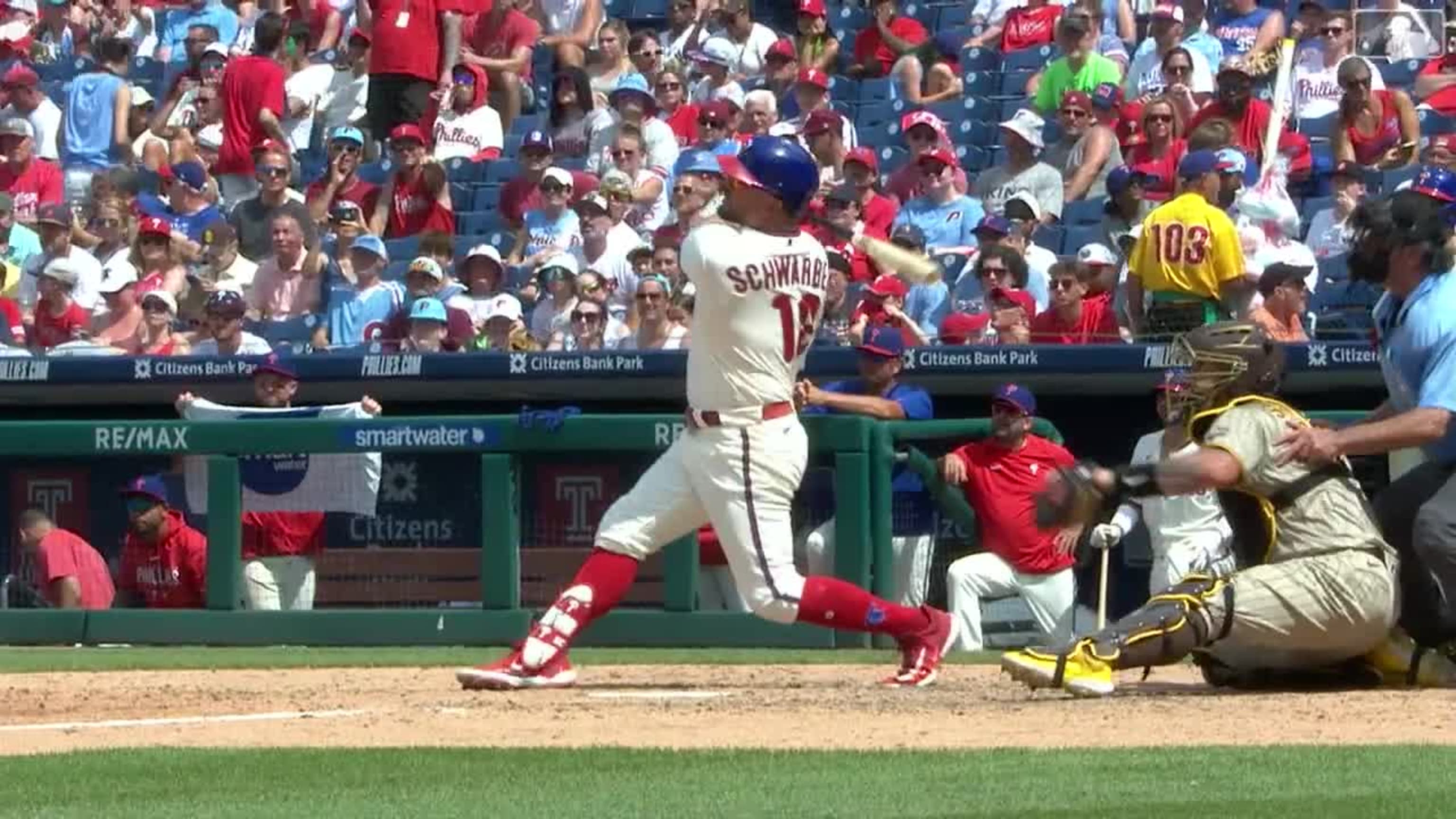 Jonrón solitario de Schwarber