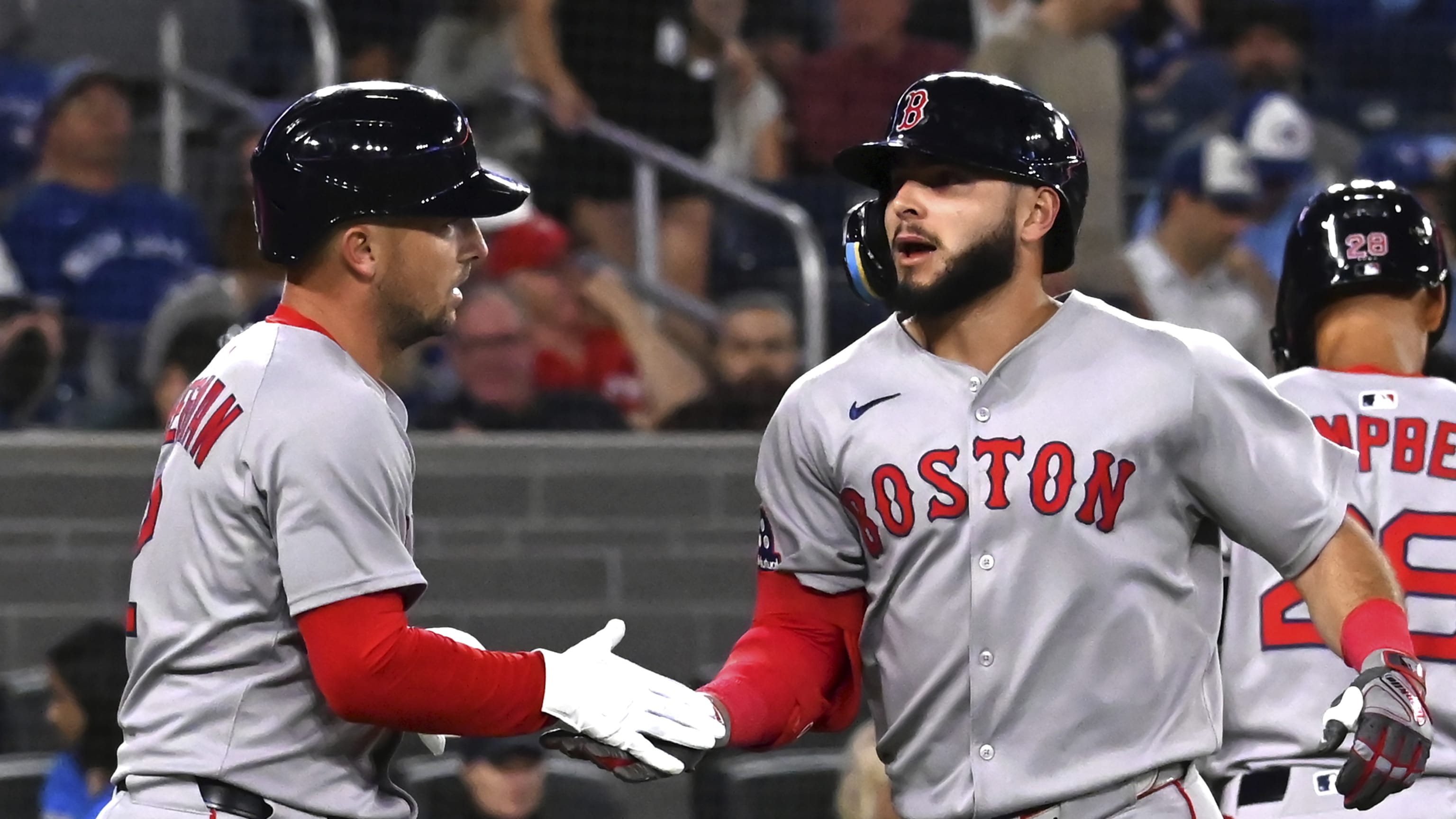 マクファーレン MLB 3PK レッドソックス/オルティス・シリング・バリテック レッドソックス、三回までに5HRで16年ぶりの記録