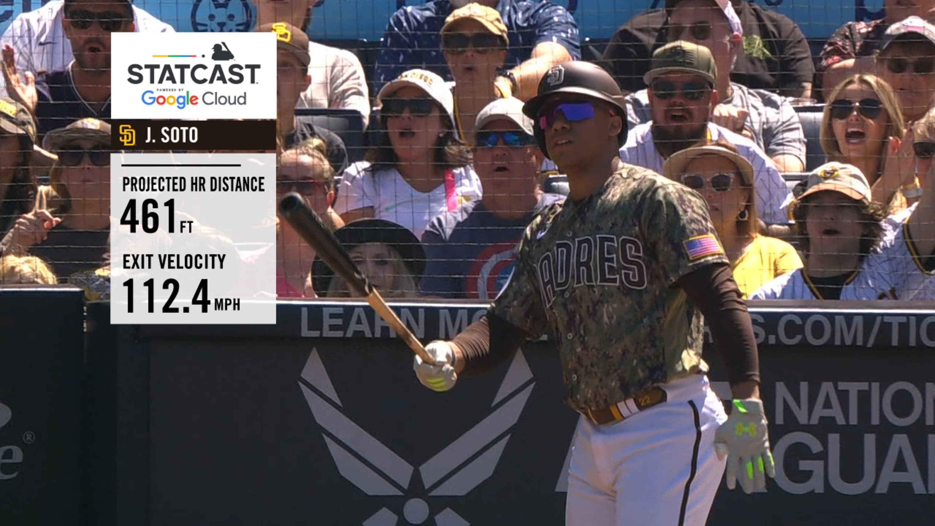 Juan Soto da HR de 461 pies