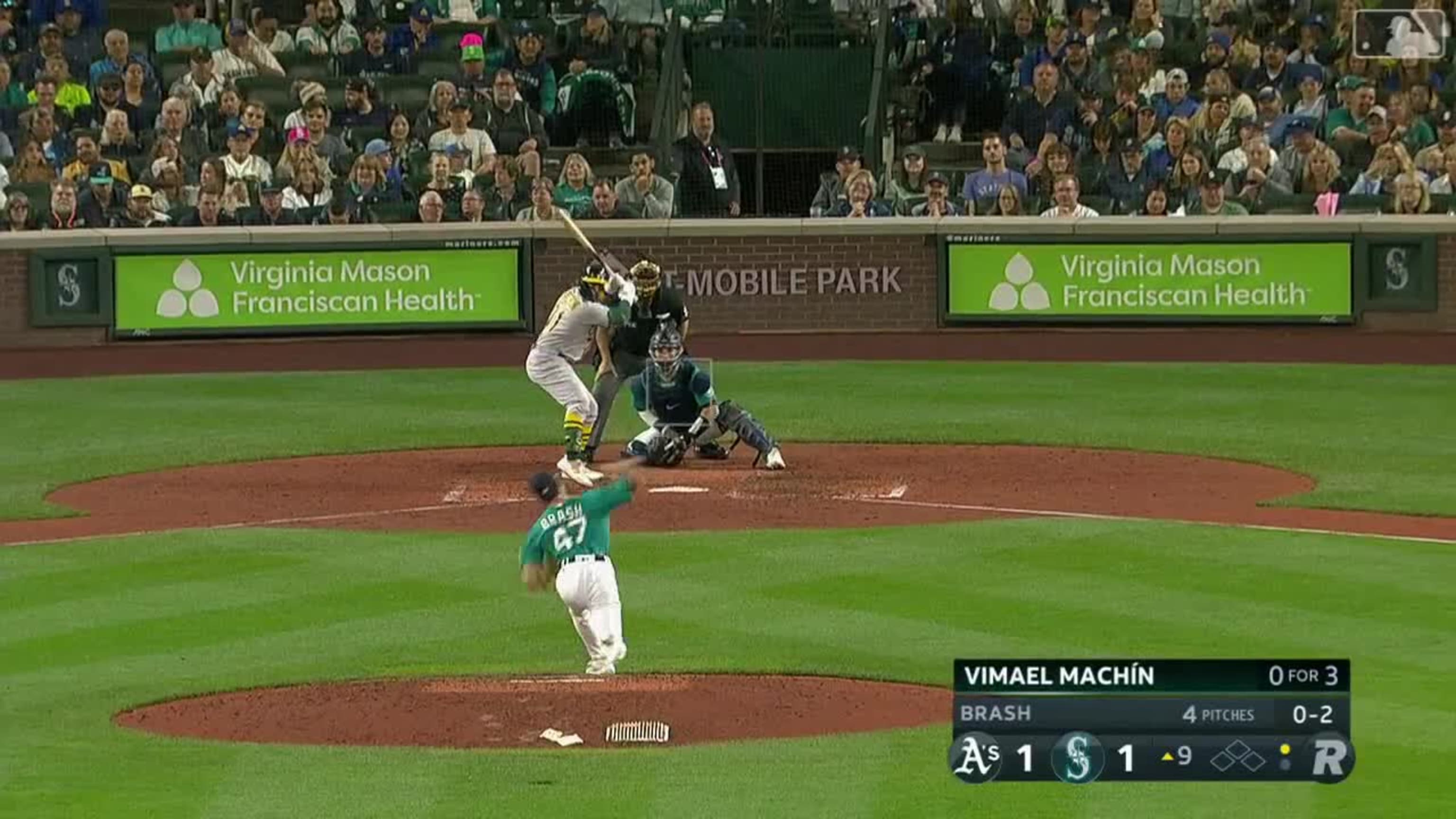 Matt Brash's 3,109 rpm curveball