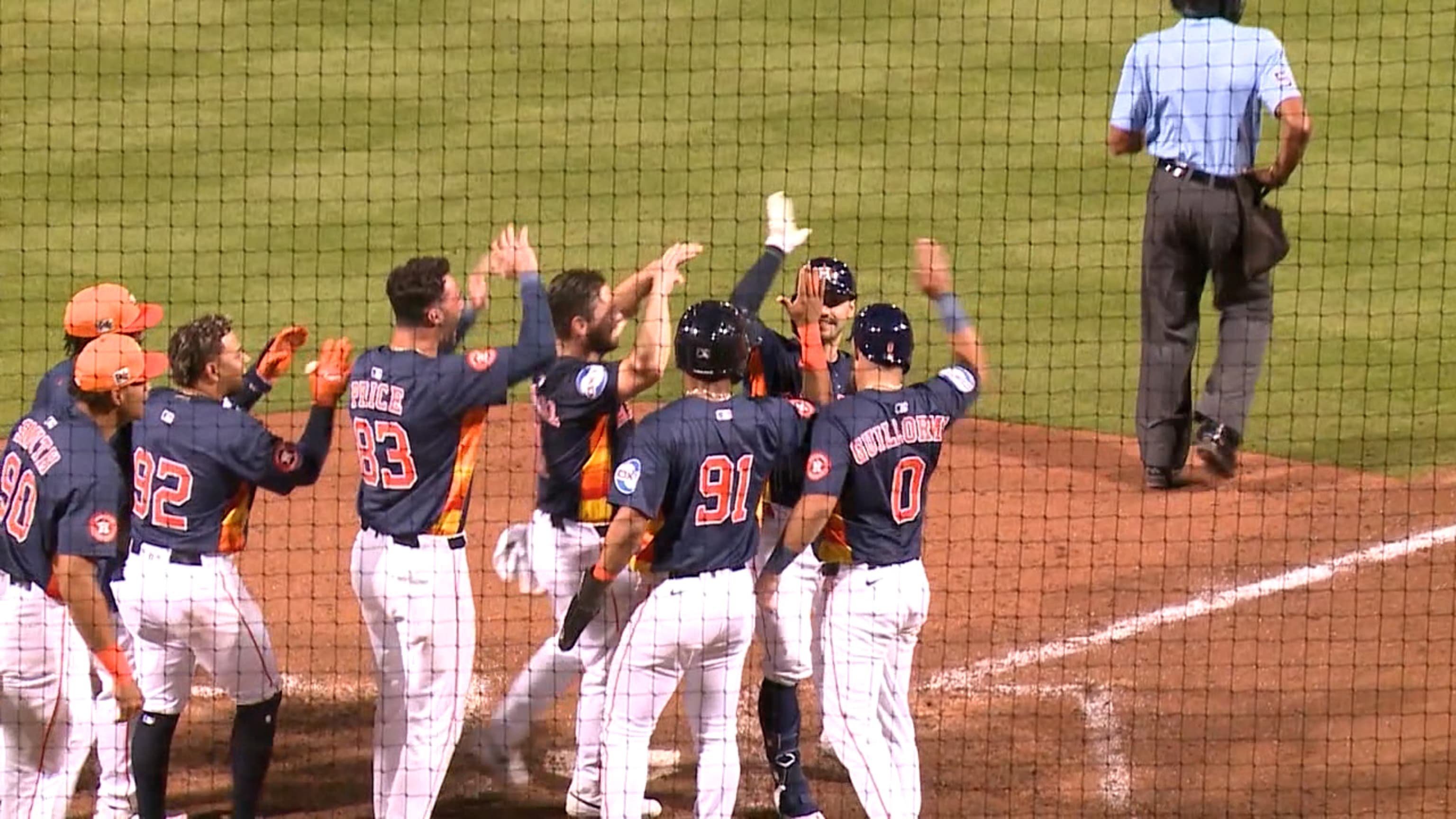 César Salazar's walk-off three-run home run