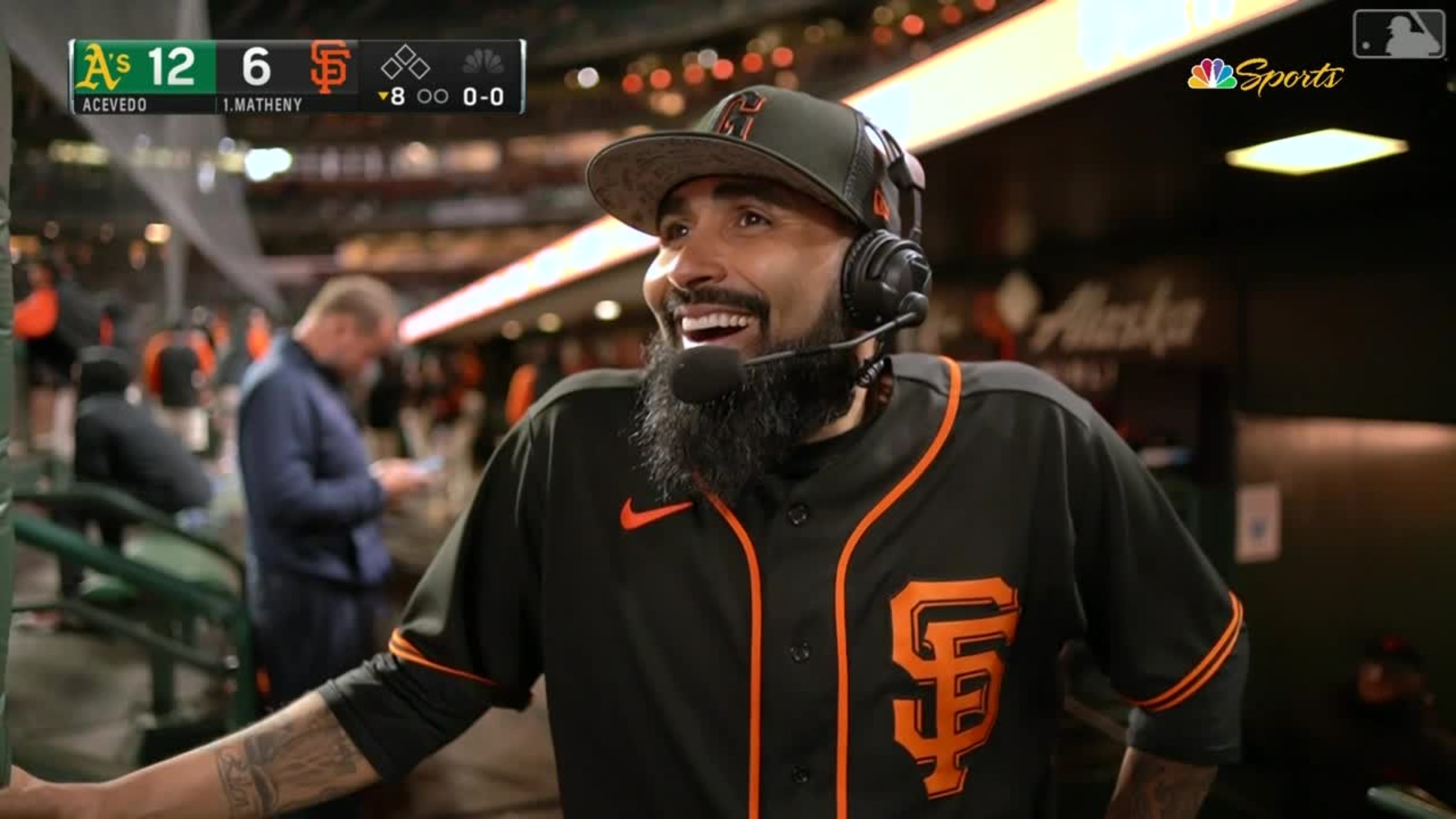 Sergio Romo makes final MLB appearance with Giants