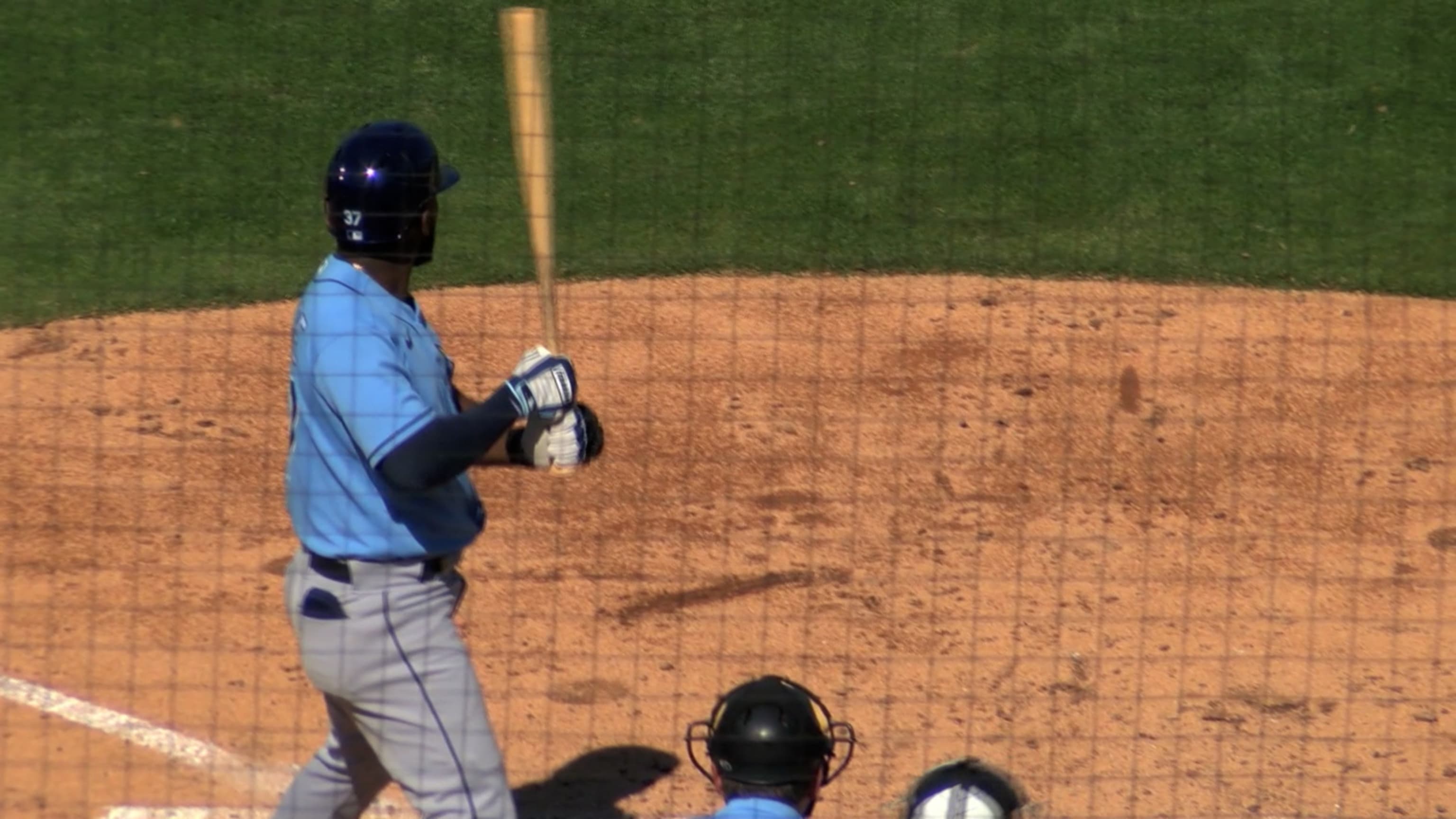 Osleivis Basabe's RBI single