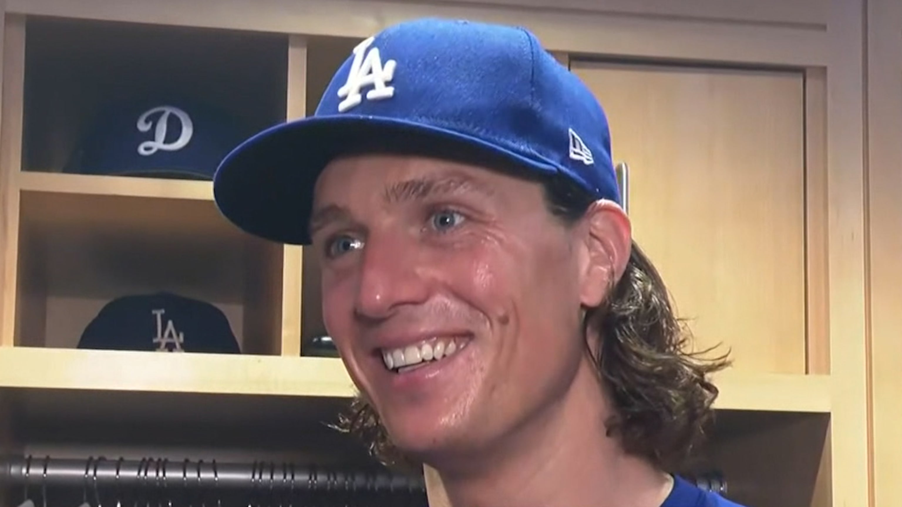 Tyler Glasnow strikes out 10 in eight scoreless innings vs. Mets