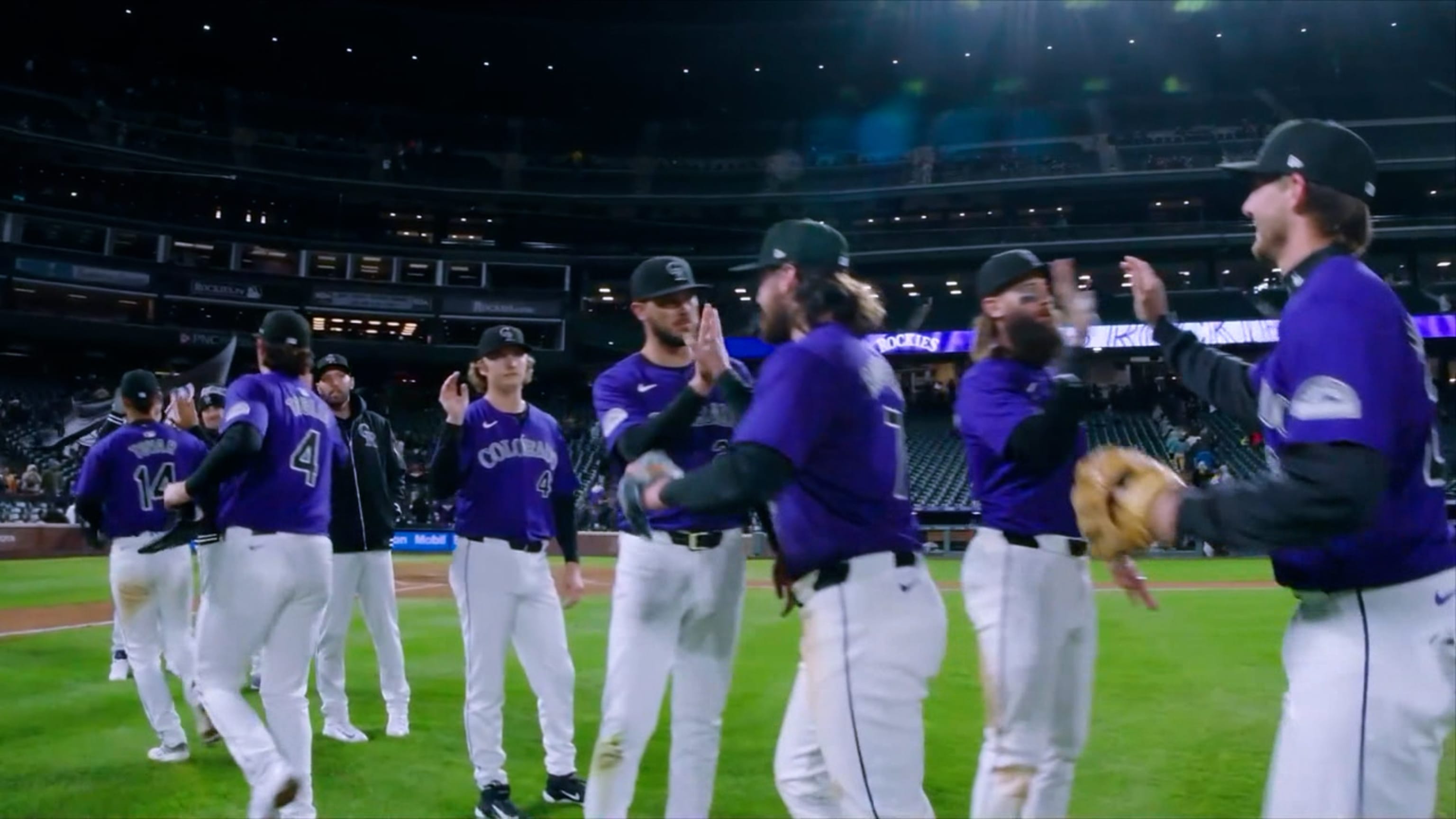 Jake Bird nails down the win for the Rockies 