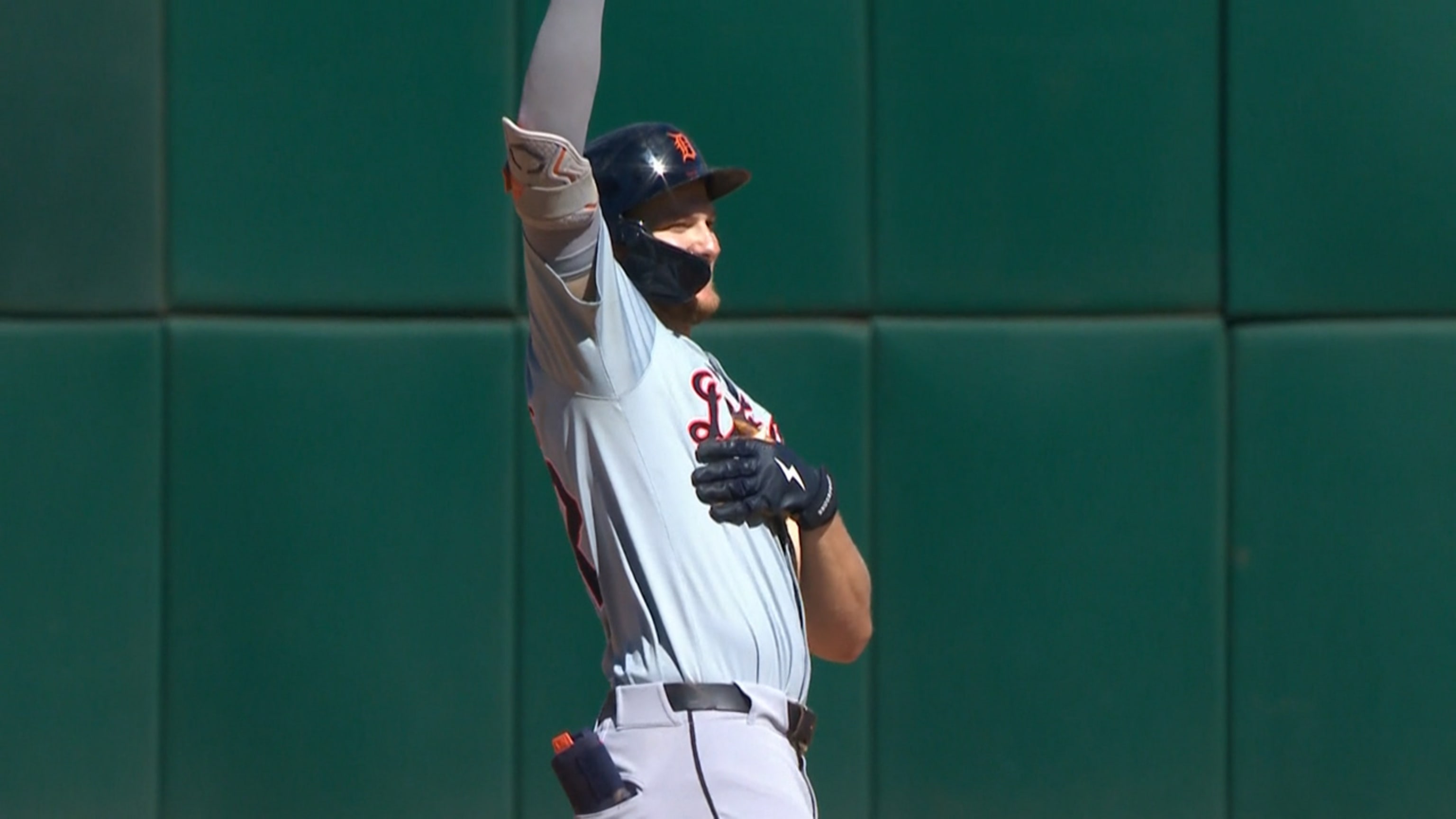 Parker Meadows' two-run double