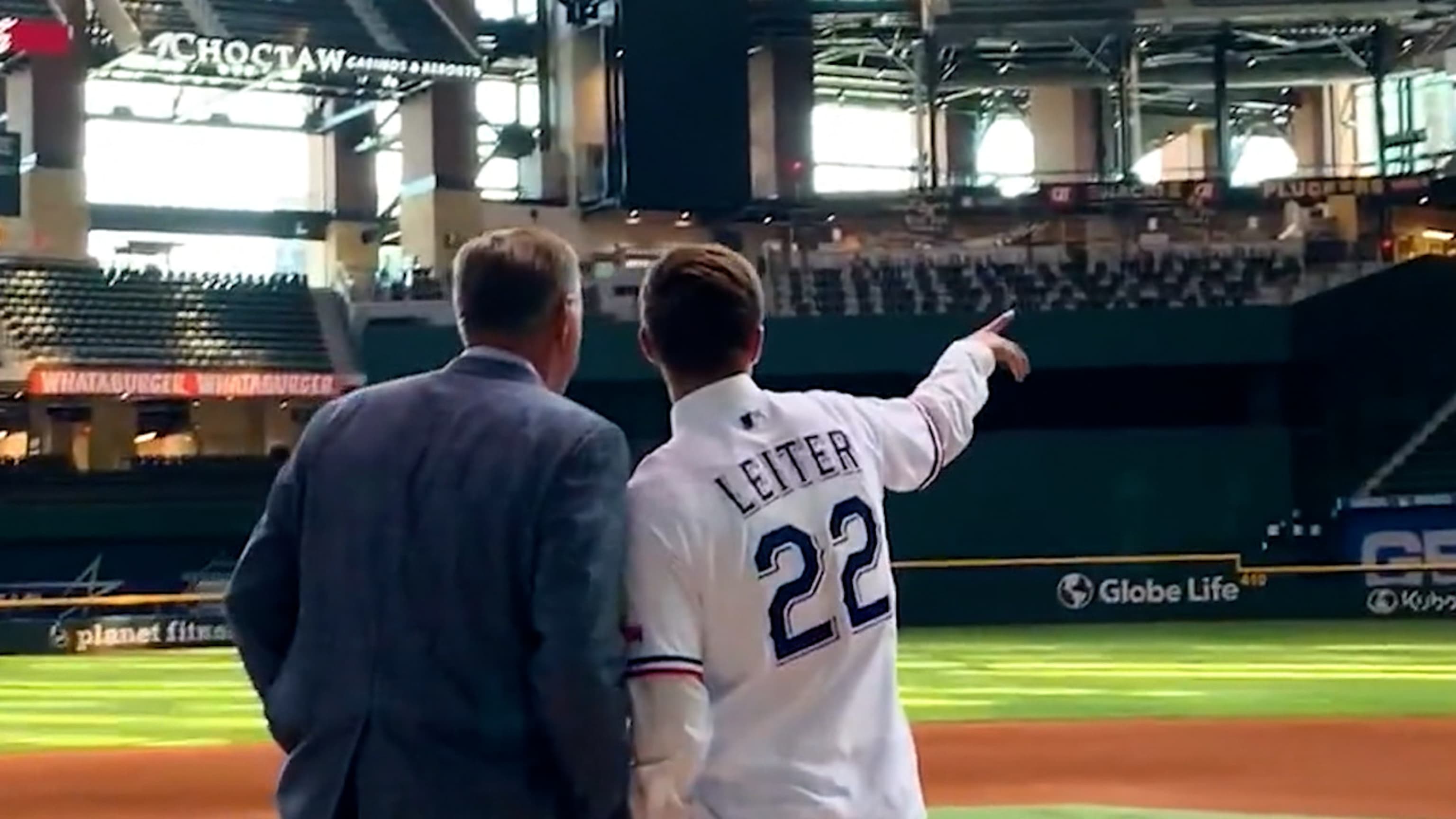 At Texas Rangers spring training, prospects lean on vets to set example